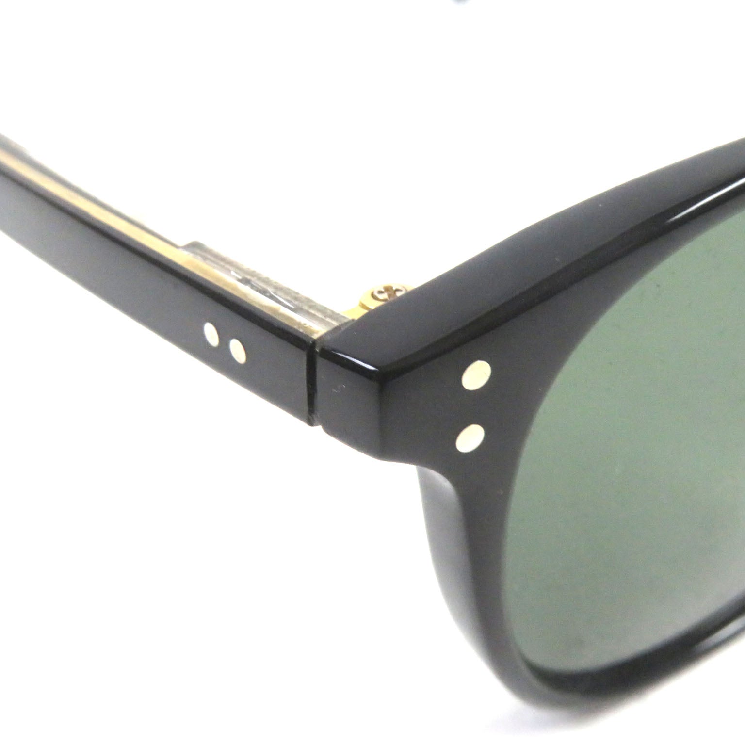 TOKYO KURO Wellington Eyewear Sunglasses Black Gold