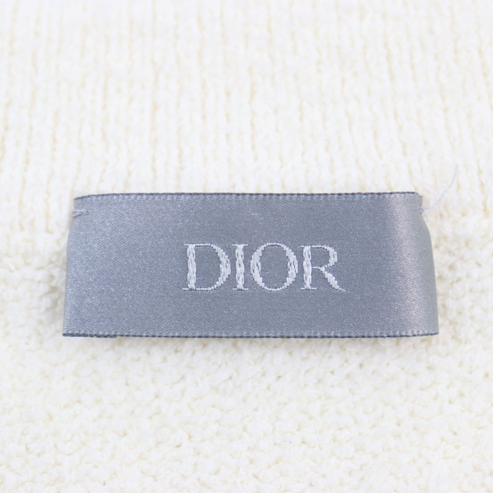 Dior ERL 23 Ivory Knit with Rabbit Patch