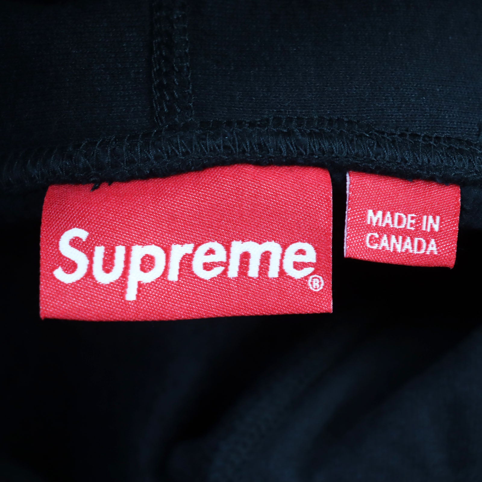 Supreme Pearl Logo Hooded Sweatshirt Black XXL