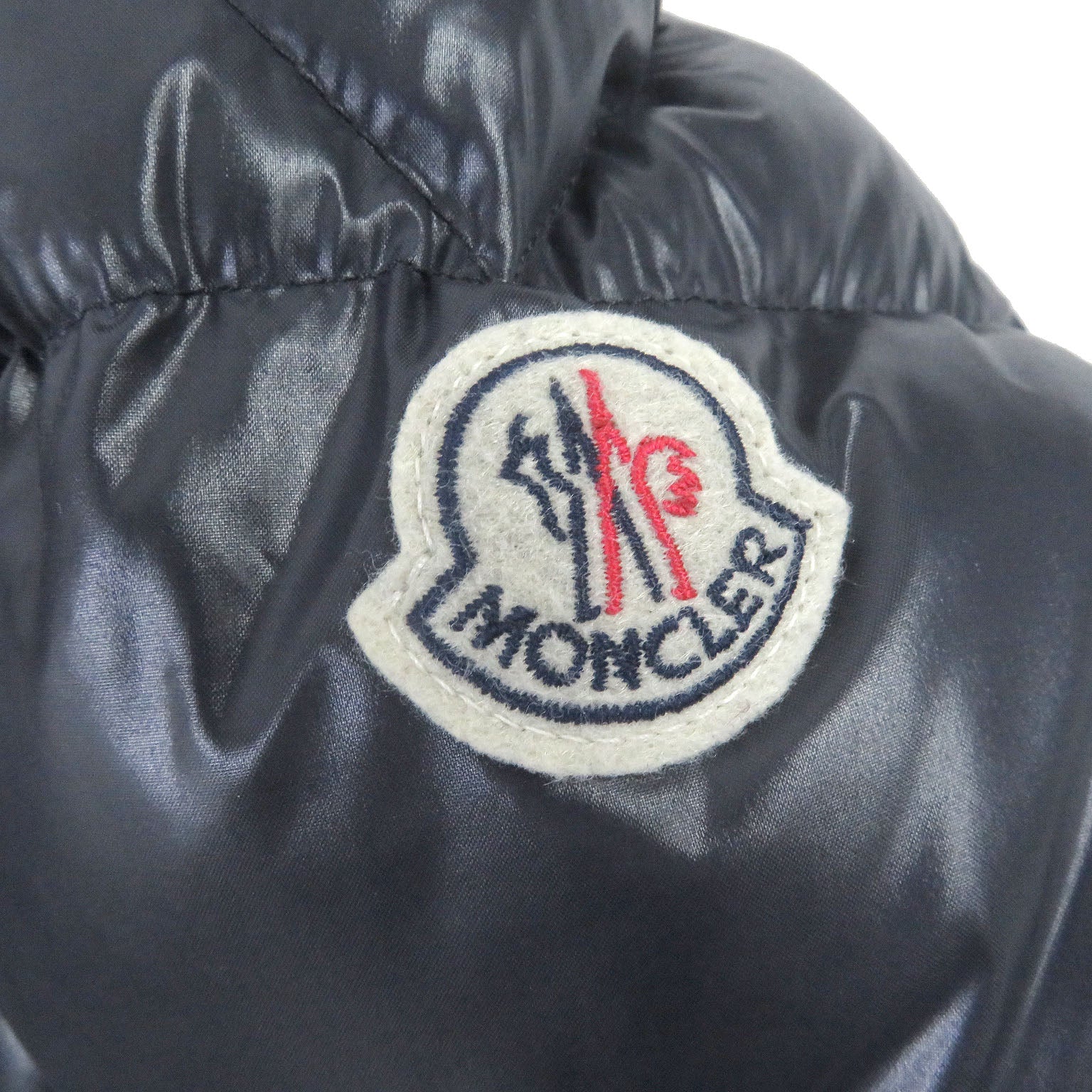 Moncler ALBERIC Nylon Down Jacket Navy