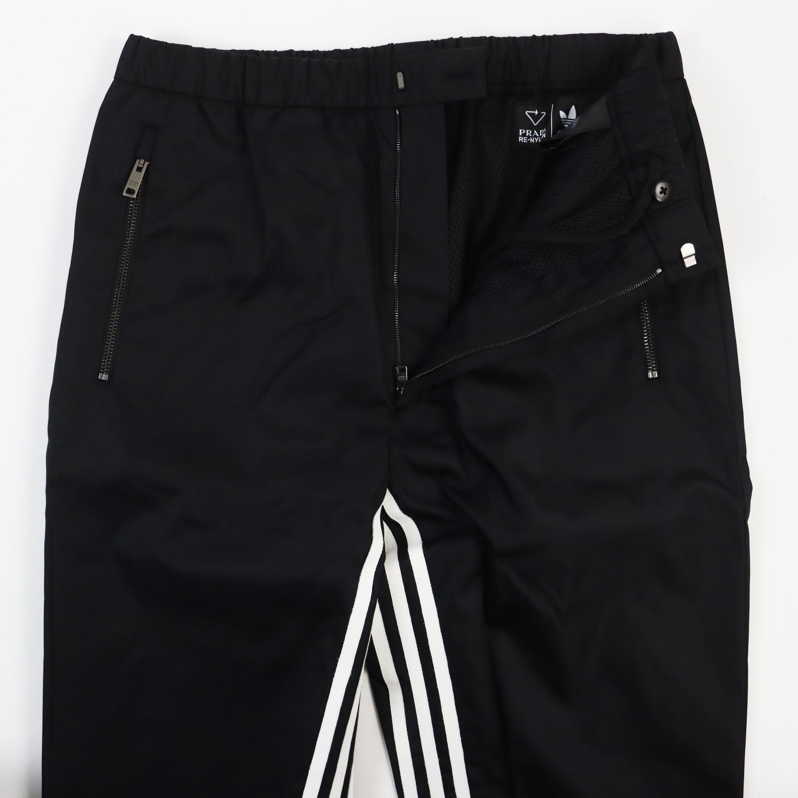 Prada Re Bylon Track Pants Black M