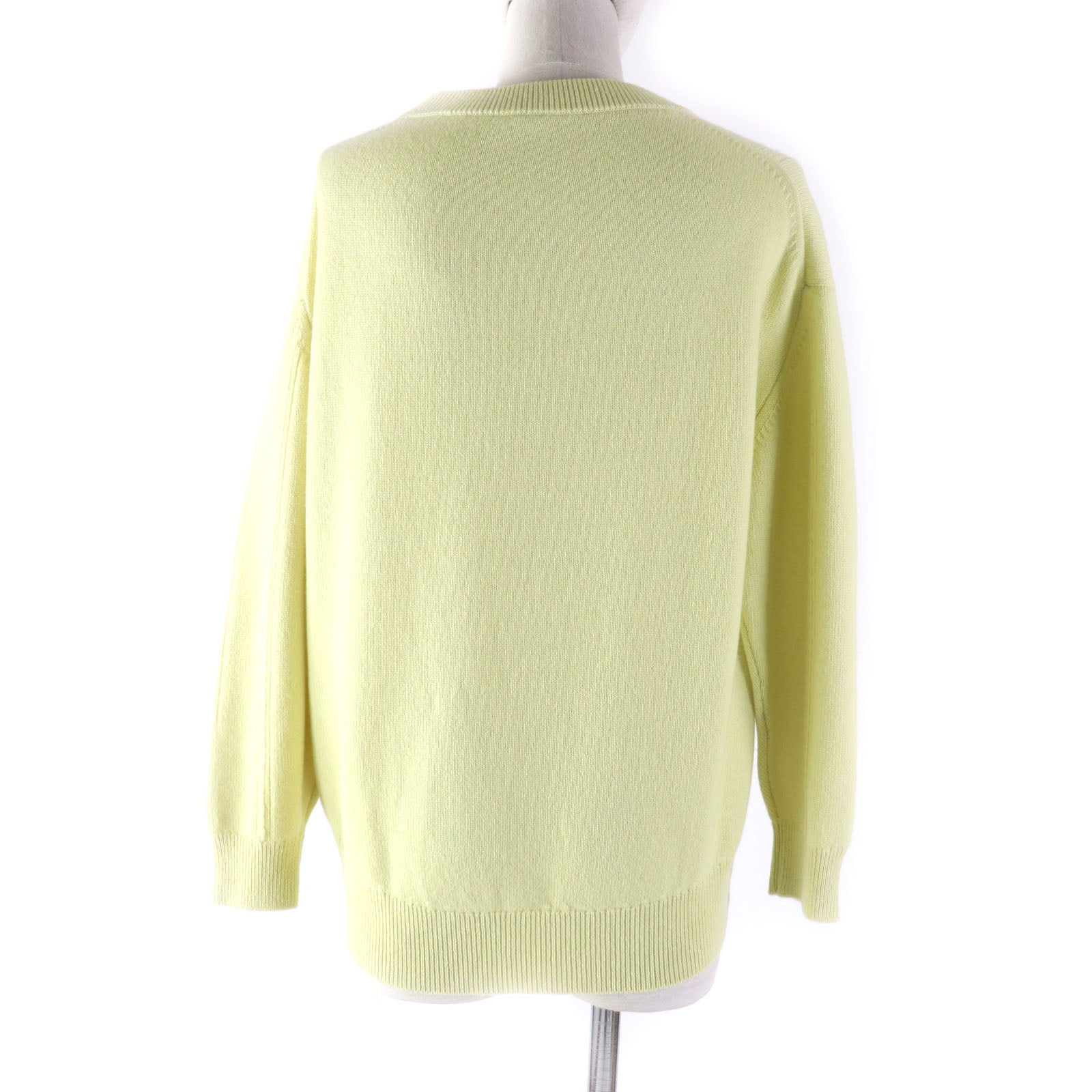 Hermes Cashmere Crew Neck Oversized Sweater 38