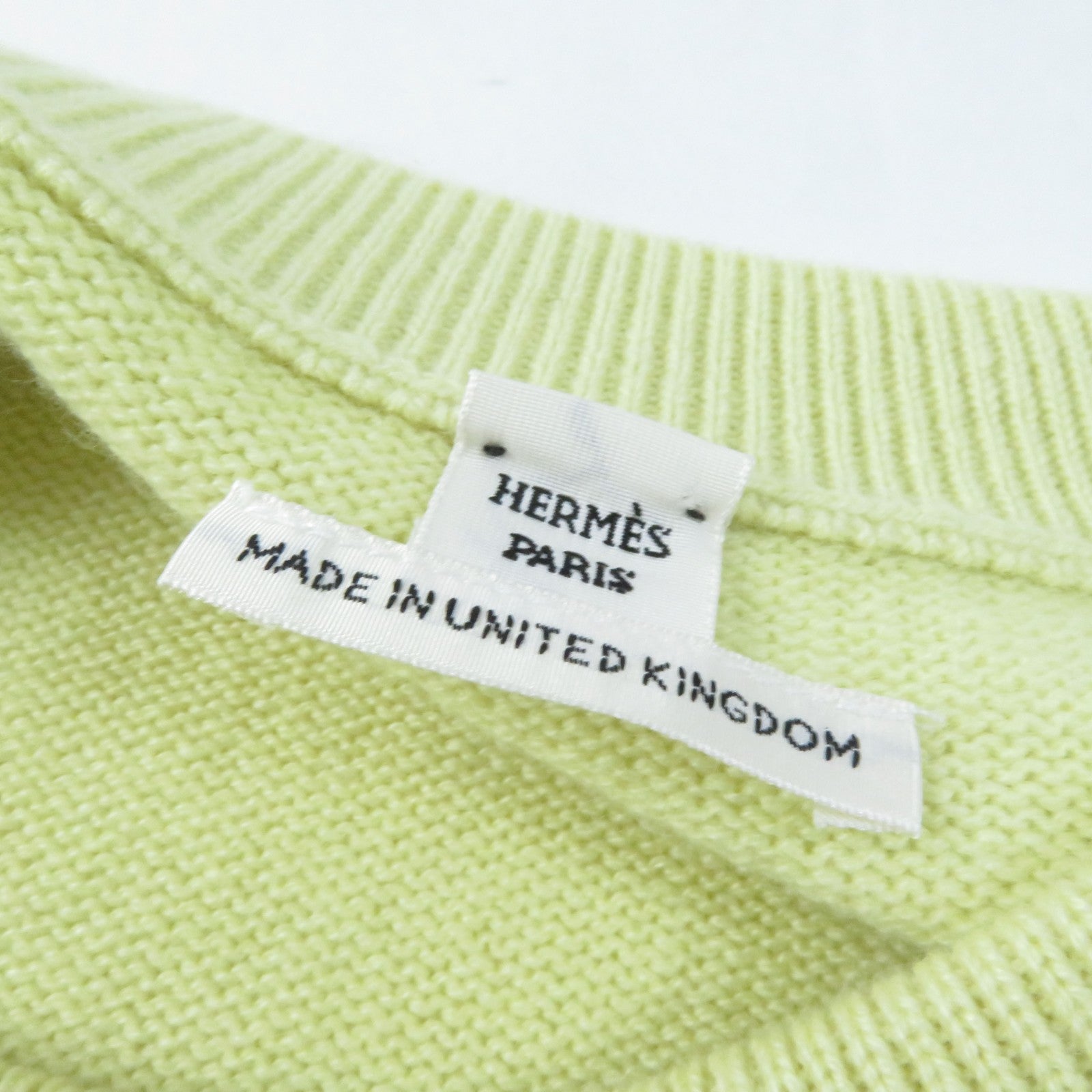 Hermes Cashmere Crew Neck Oversized Sweater 38