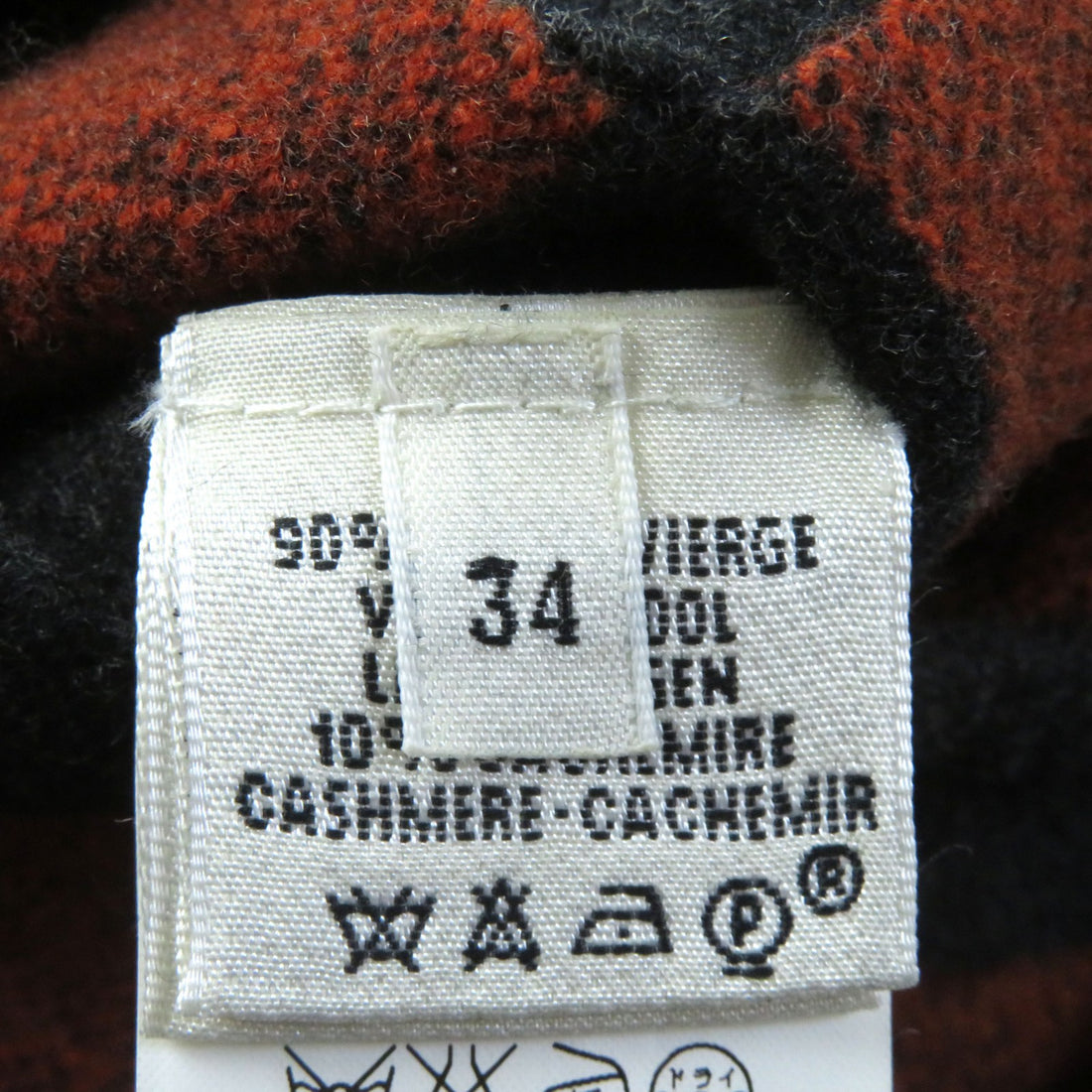 HERMES Wool Cashmere Reversible Kelly Coat 34