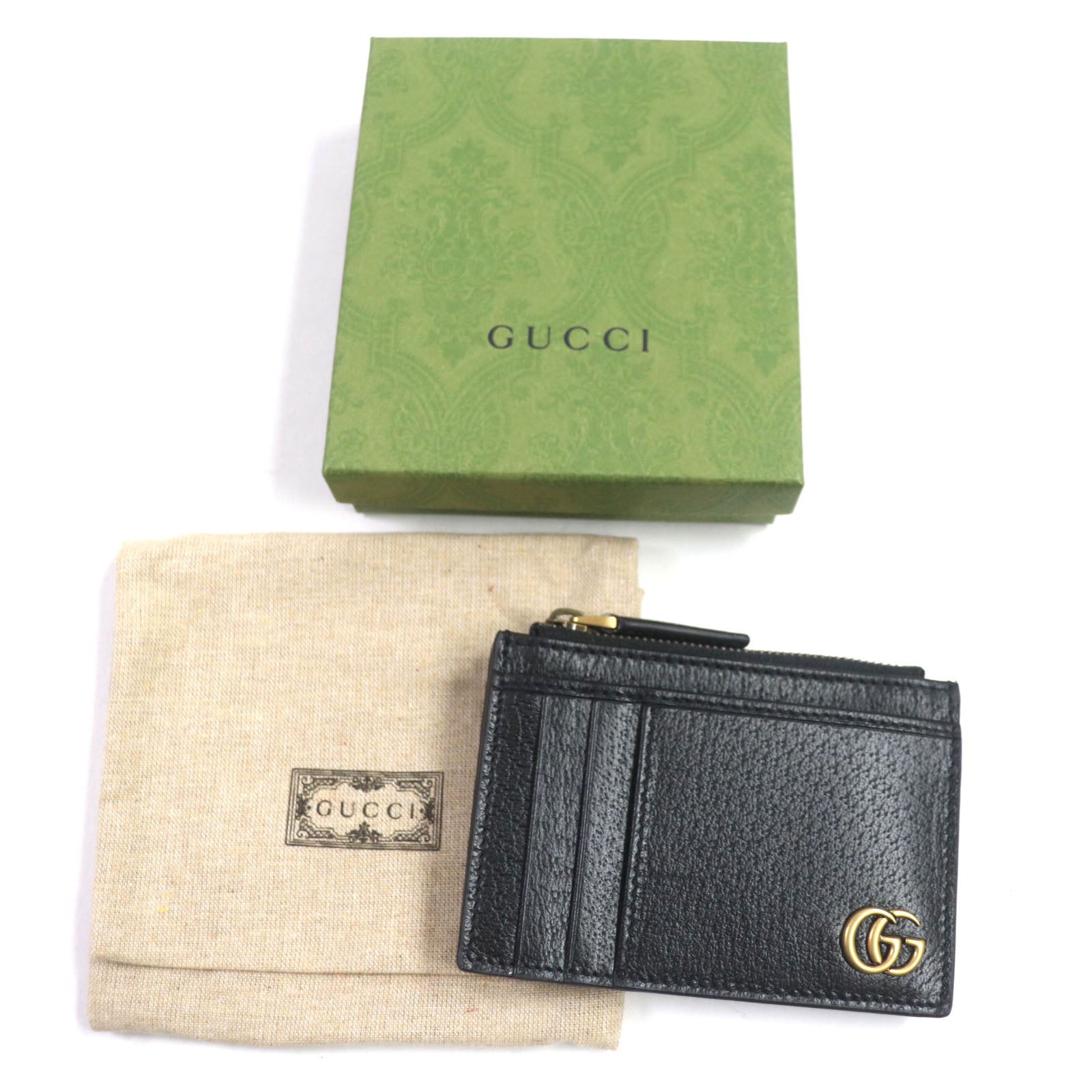 Gucci GG Marmont Leather Card Holder 657589