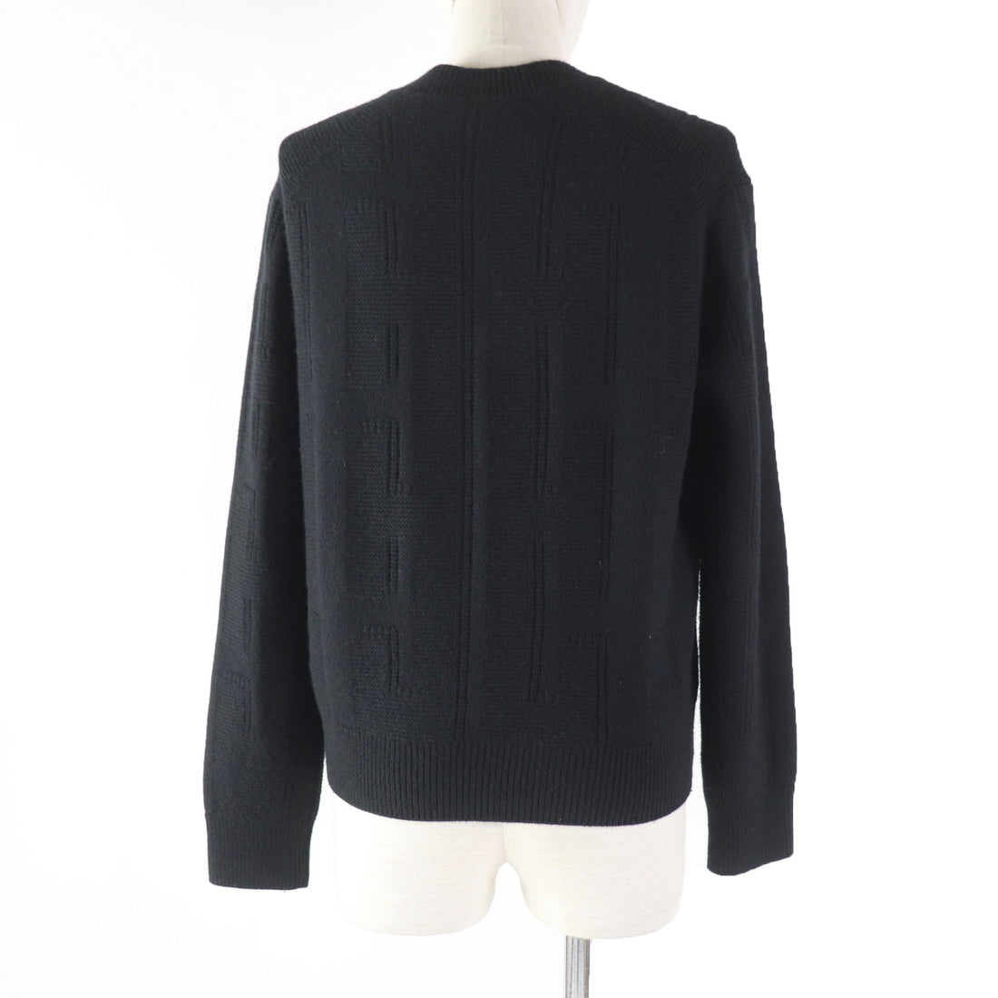 Hermes Wool H-Pattern Pullover Sweater