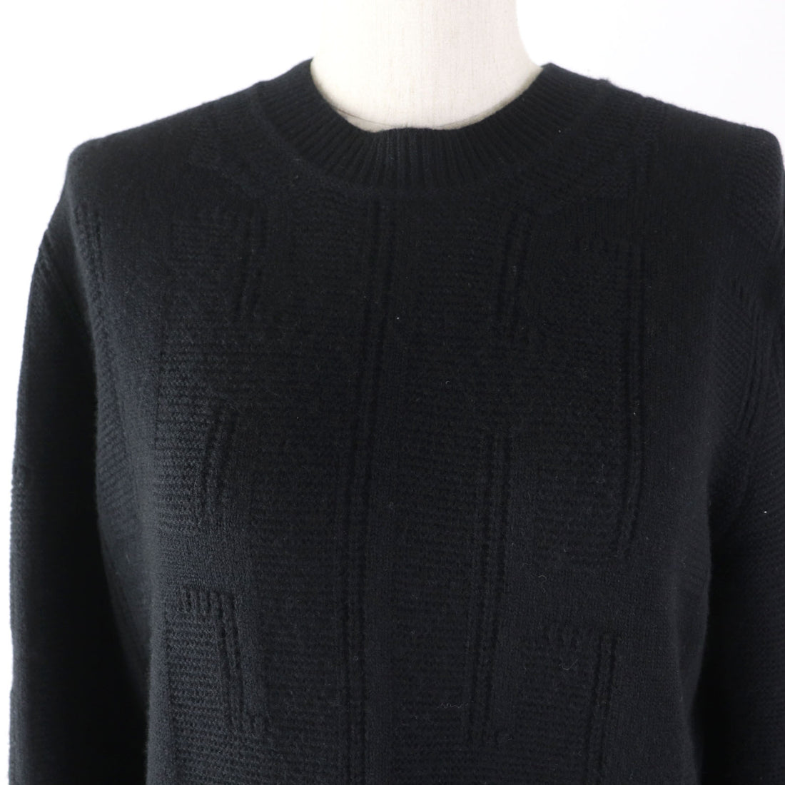 Hermes Wool H-Pattern Pullover Sweater