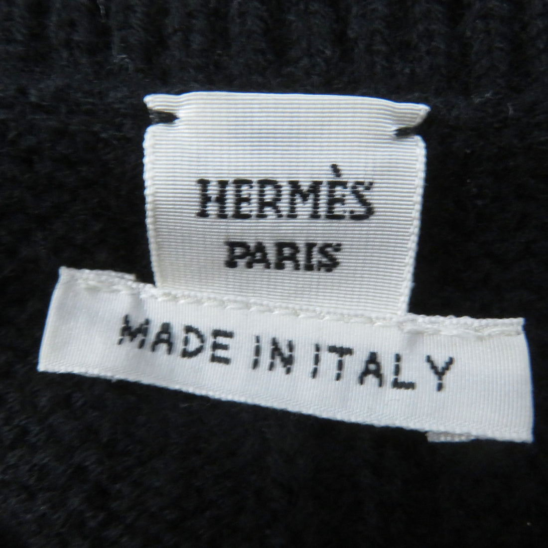 Hermes Wool H-Pattern Pullover Sweater