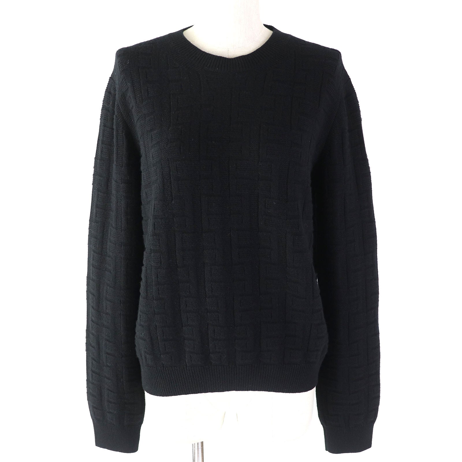 Hermes Virgin Wool Loungewear Knit Black 42