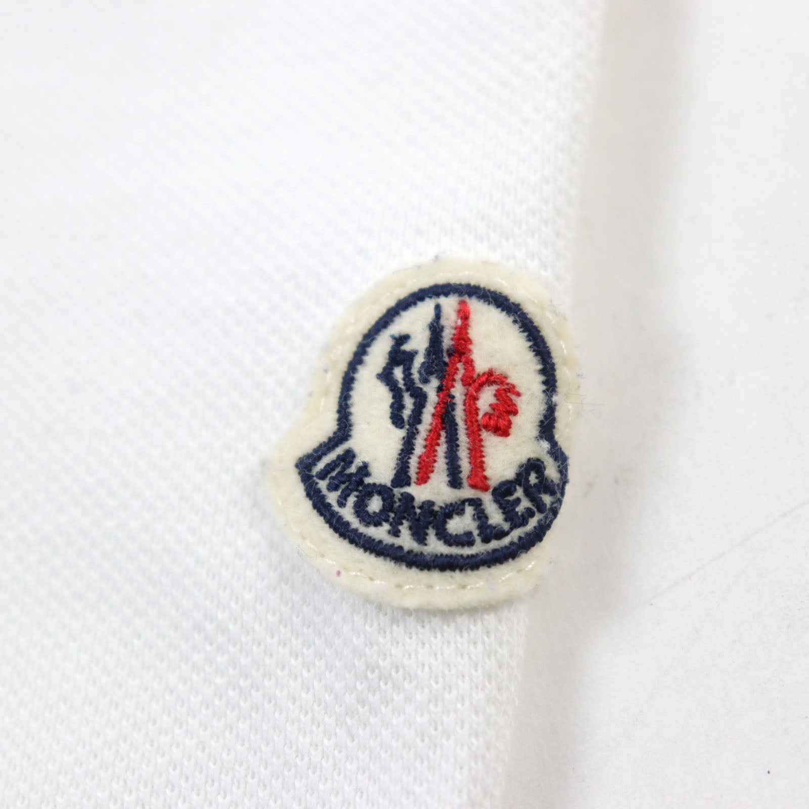 Moncler Cotton Polo Shirt White S