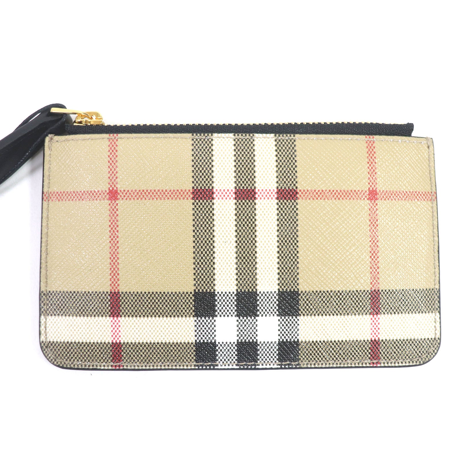 Burberry Nova Check Coin Pocket with Chain