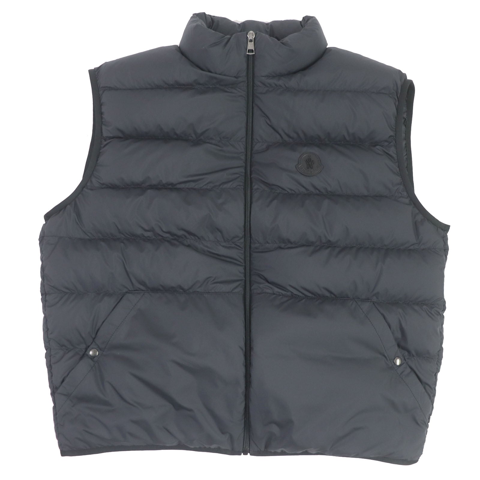 Moncler FAYAL Lamb Leather 3WAY Down Vest Jacket