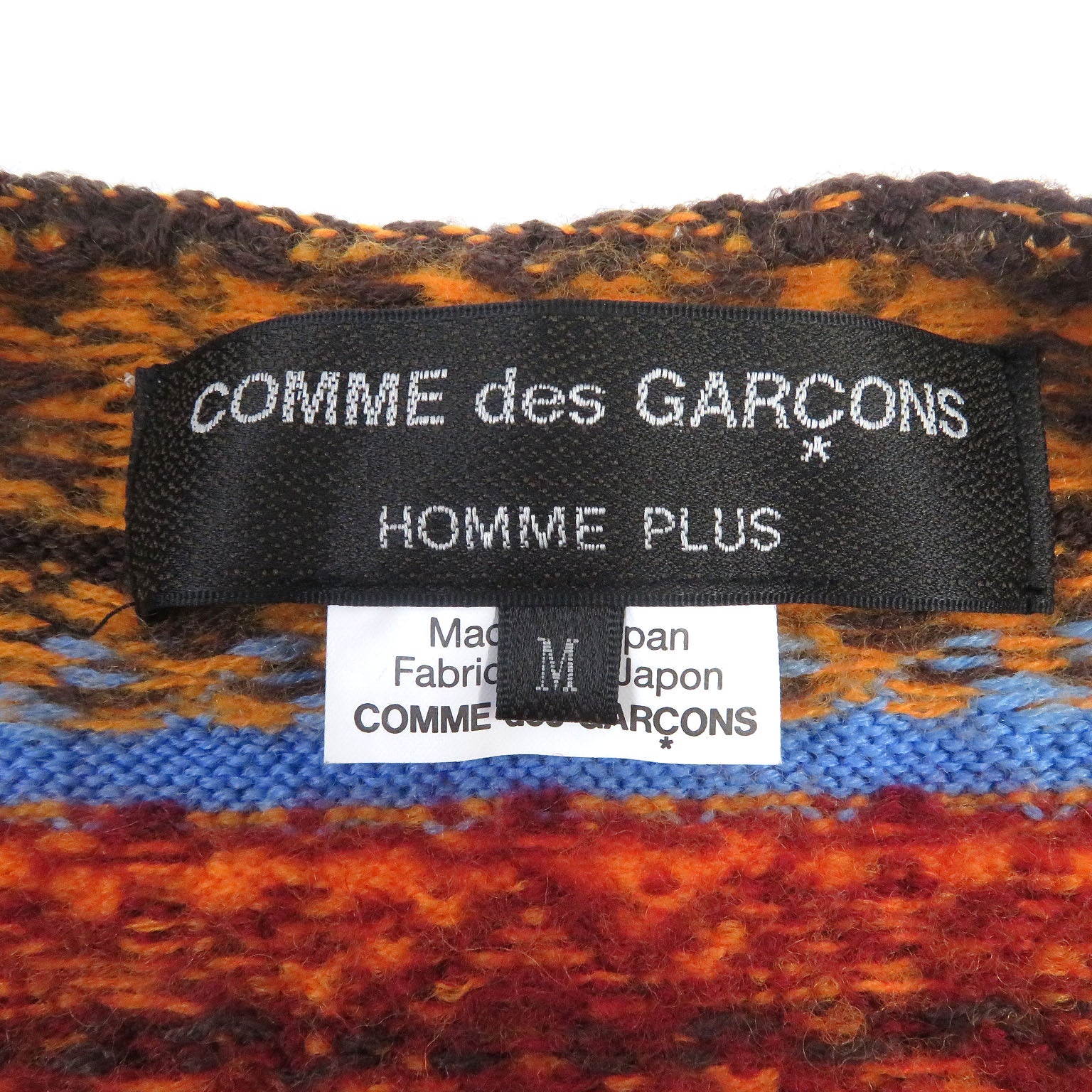 COMME des GARCONS Native Pattern Knit Sweater M