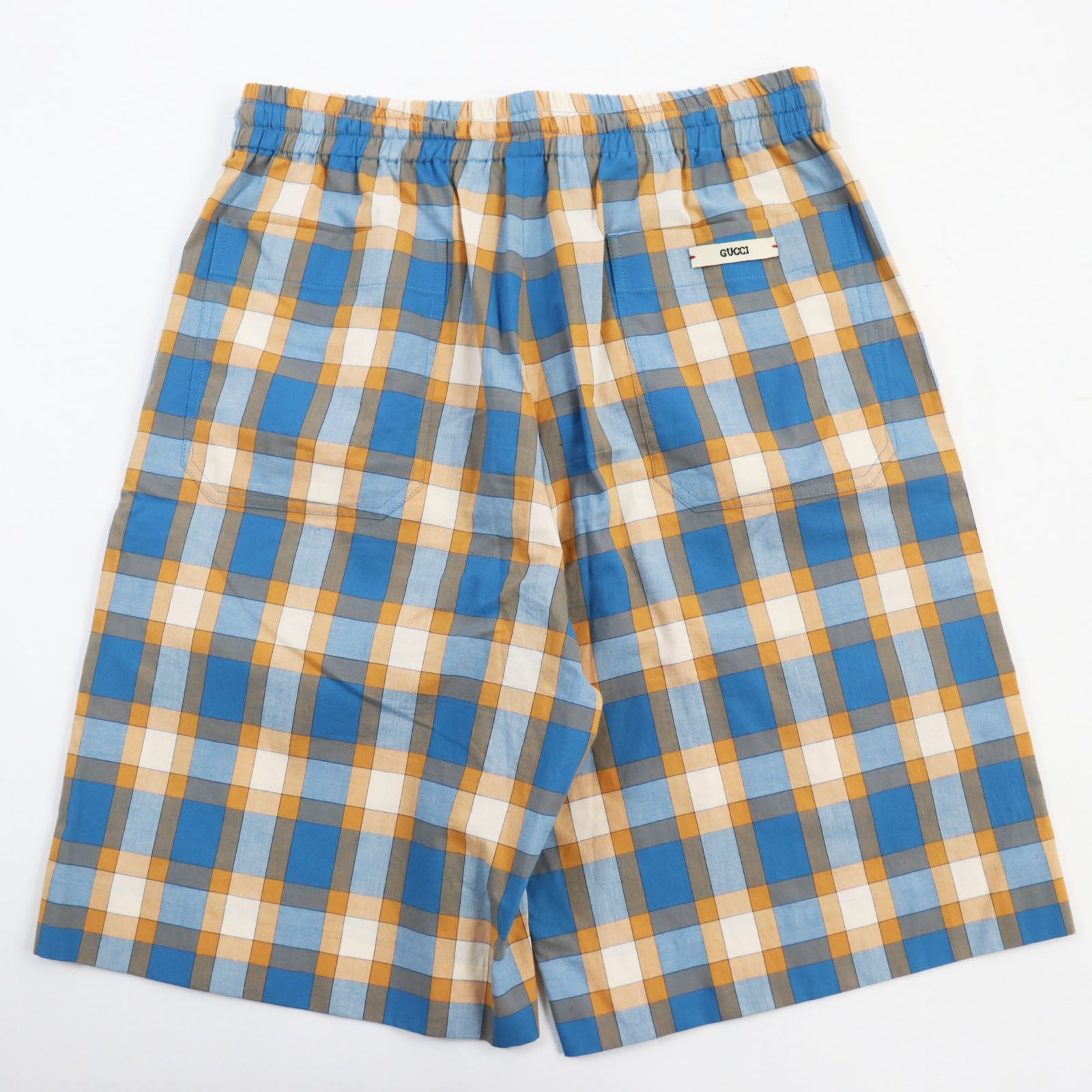 GUCCI Madras Check Shorts Multicolor 44