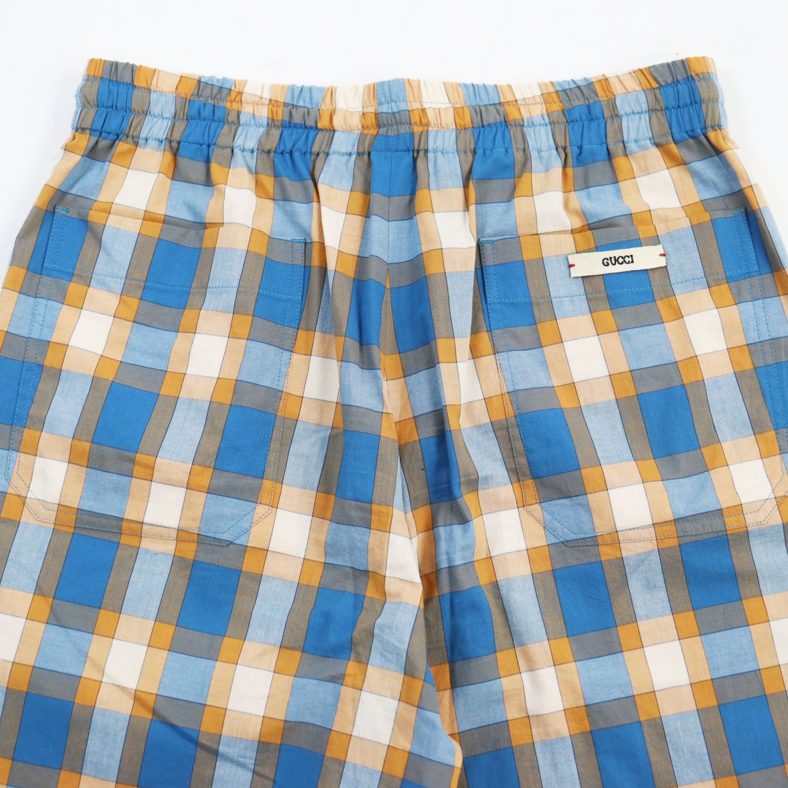 GUCCI Madras Check Shorts Multicolor 44