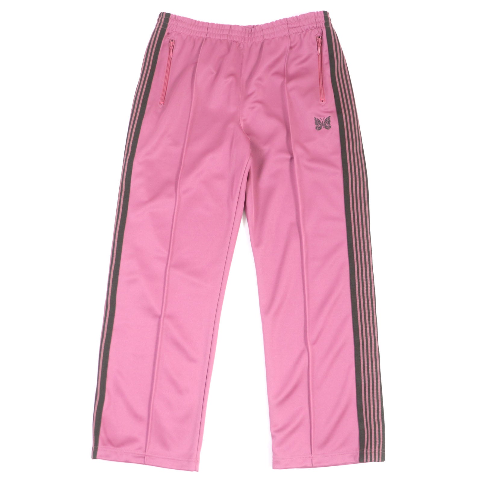 Needles MR286 Logo Embroidery Track Pants Pink L