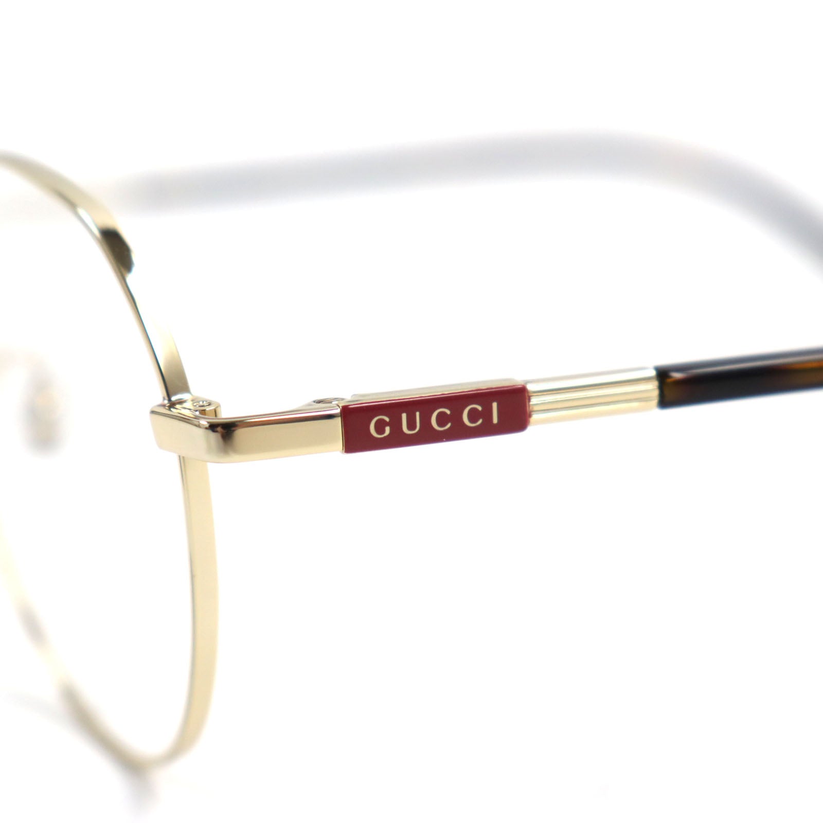 GUCCI GG1349O Gold Glasses Eyewear