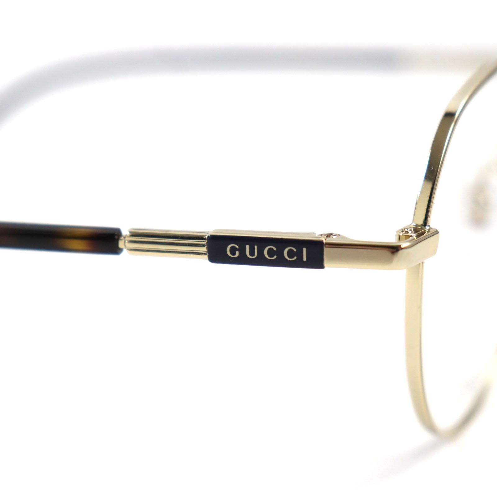 GUCCI GG1349O Gold Glasses Eyewear