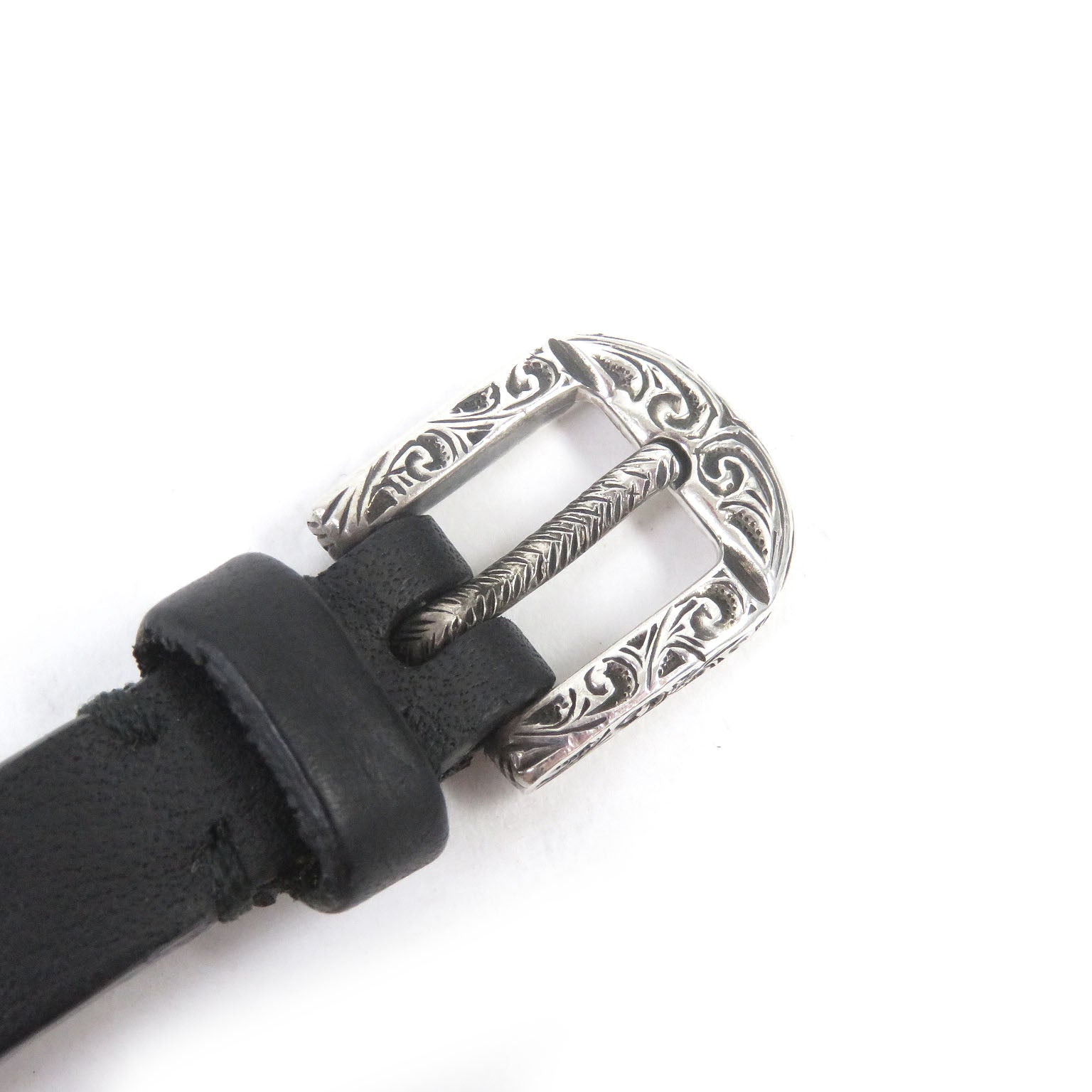 Gucci Arabesque Interlocking G Bracelet Silver Leather