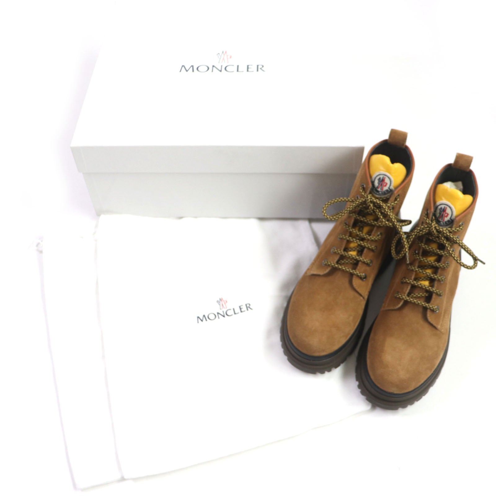 Moncler ULYSSE SCARPA Suede Leather Boots