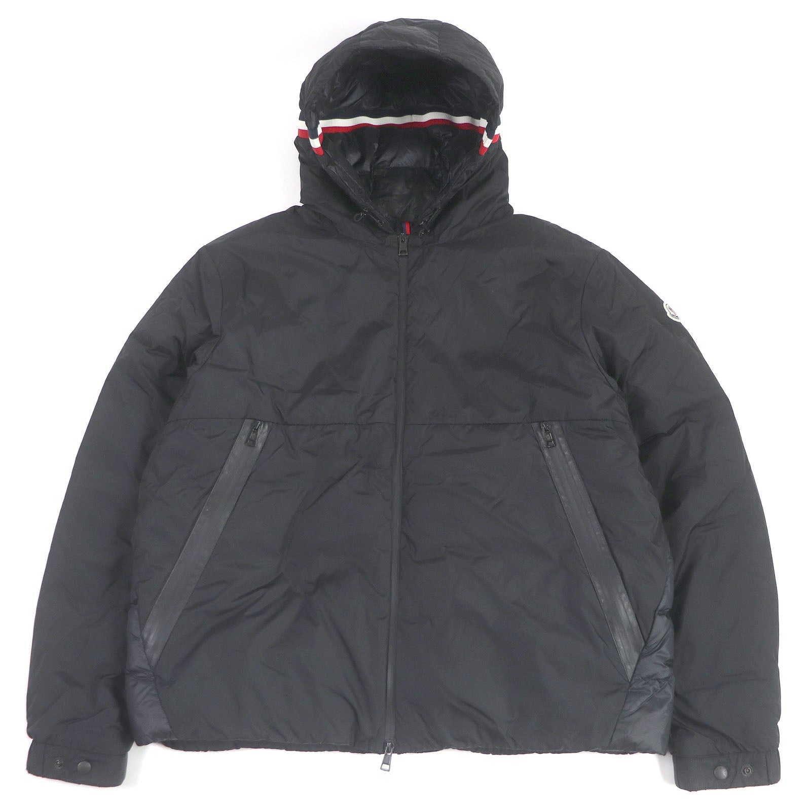 Moncler MELAMPYRE Nylon Down Jacket Black