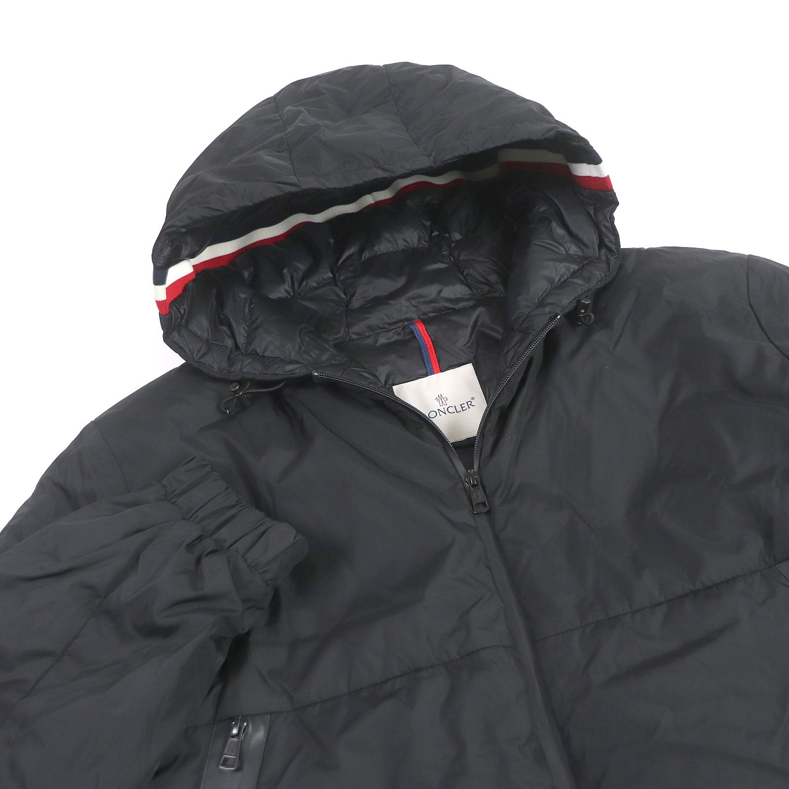 Moncler MELAMPYRE Nylon Down Jacket Black