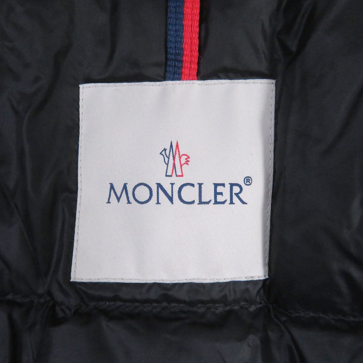 Moncler MELAMPYRE Nylon Down Jacket Black