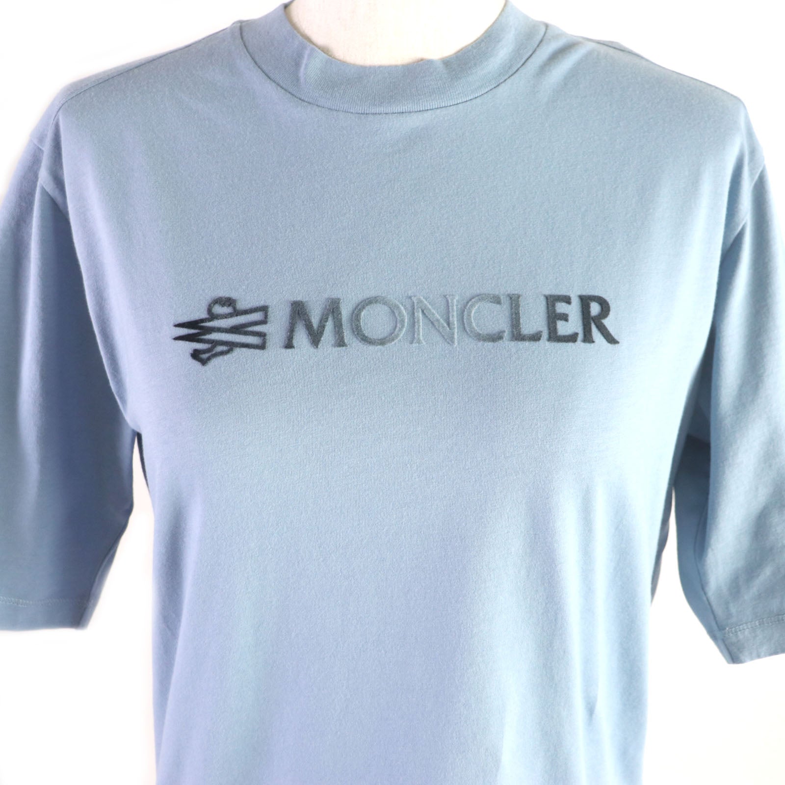 Moncler Cotton Logo Patch T-Shirt XS