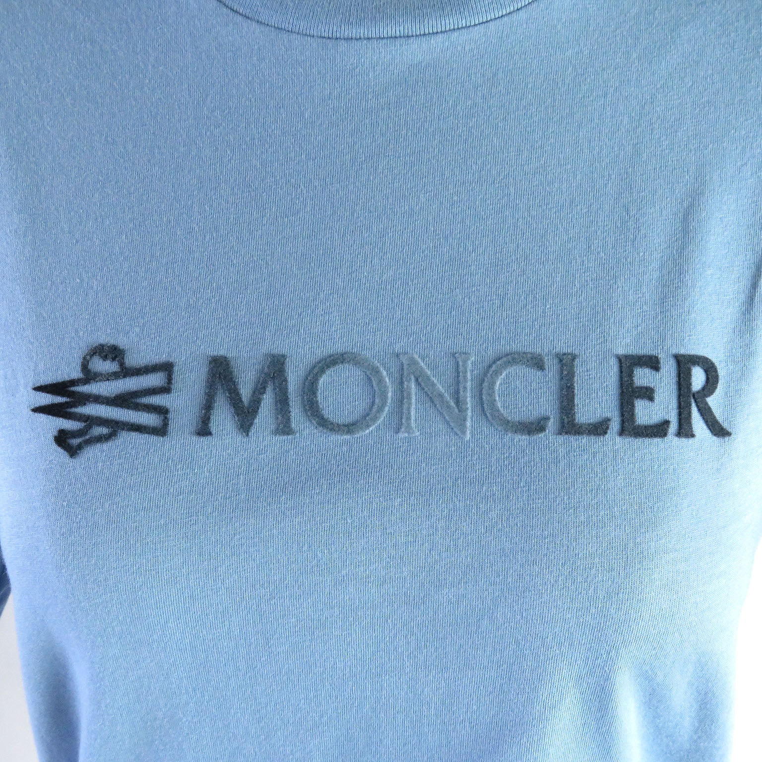 Moncler Cotton Logo Patch T-Shirt XS