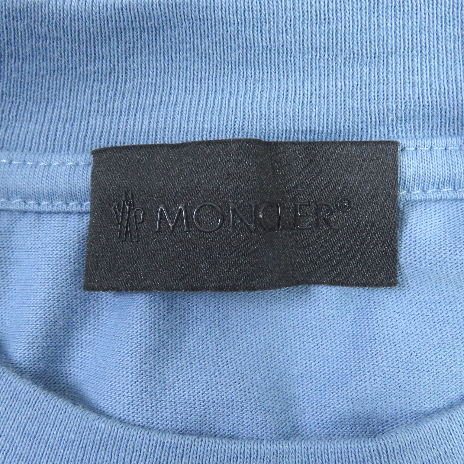 Moncler Cotton Logo Patch T-Shirt XS