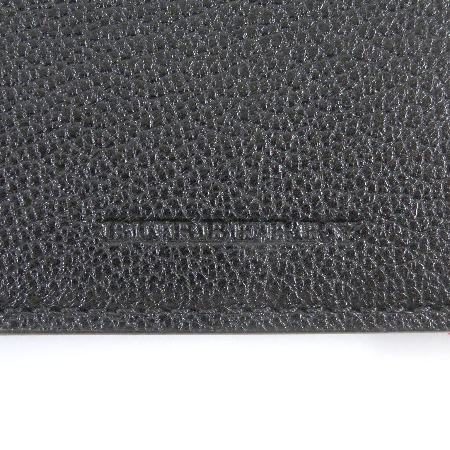 Burberry Icon Stripe Compact Wallet Goatskin