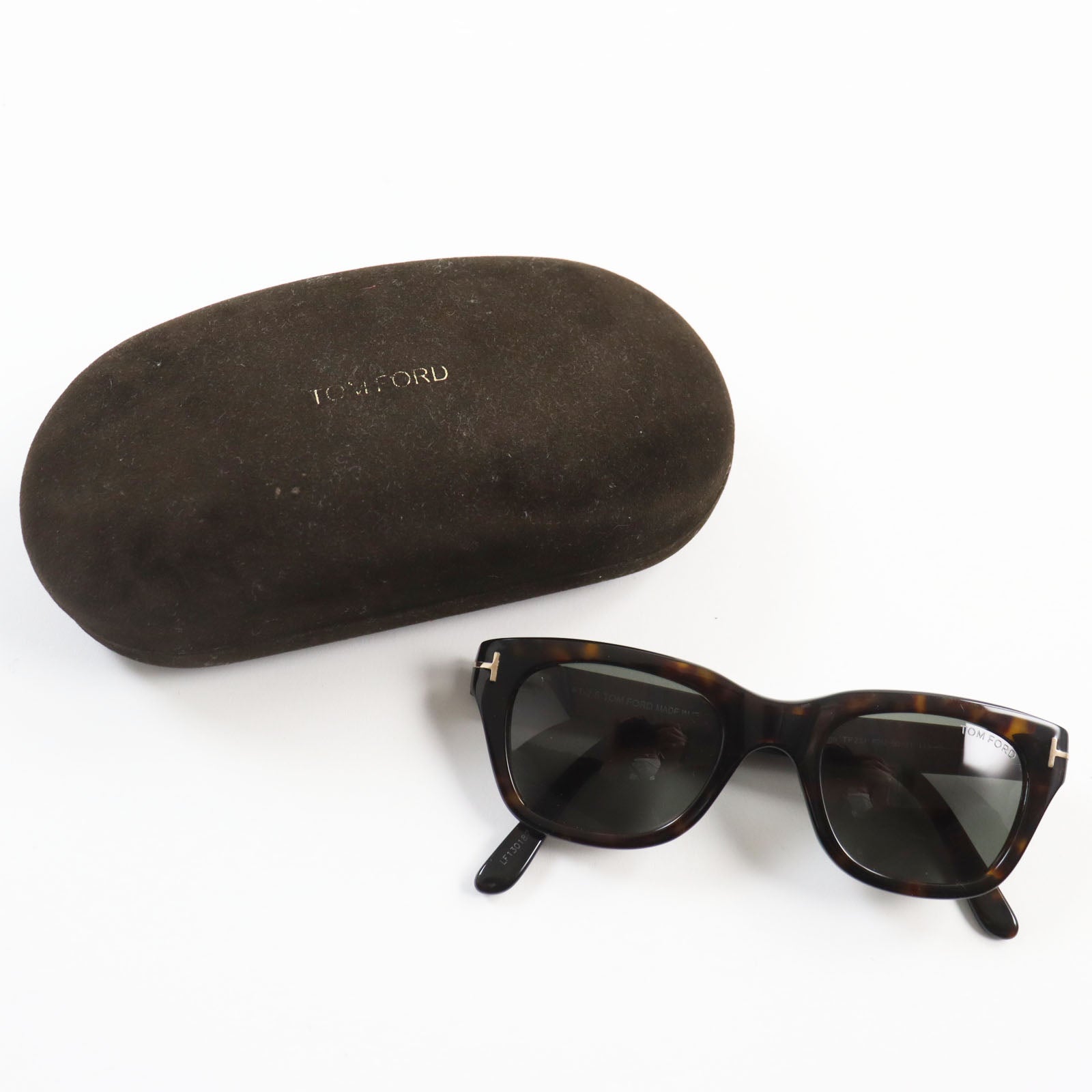 Tom Ford TF237 Snowdon Metal Logo Sunglasses