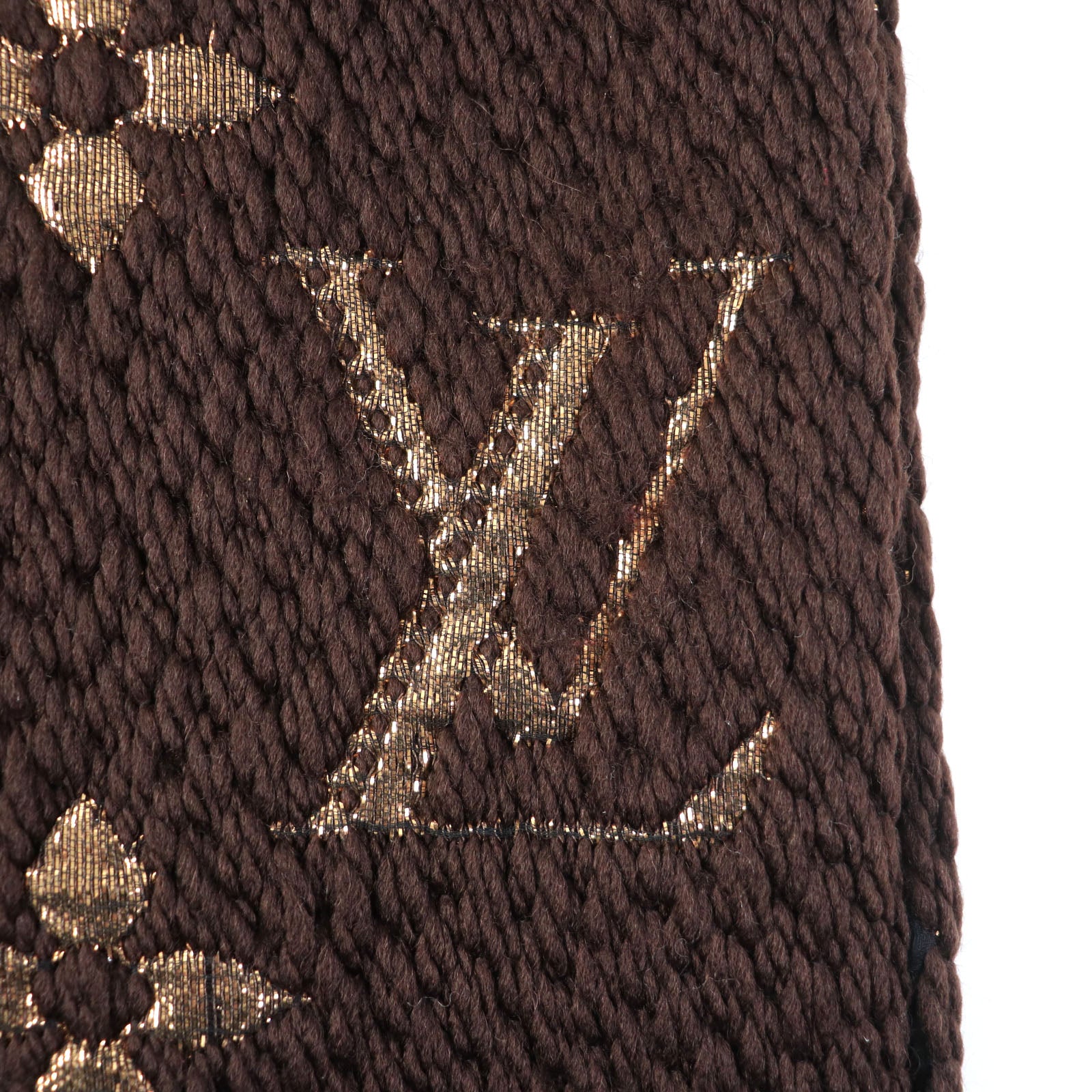 Louis Vuitton Monogram Knit Scarf M71383