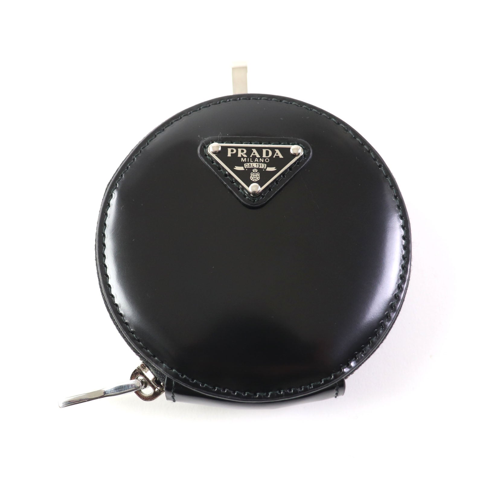 Prada Leather Zip Around Coin Case 1TL431