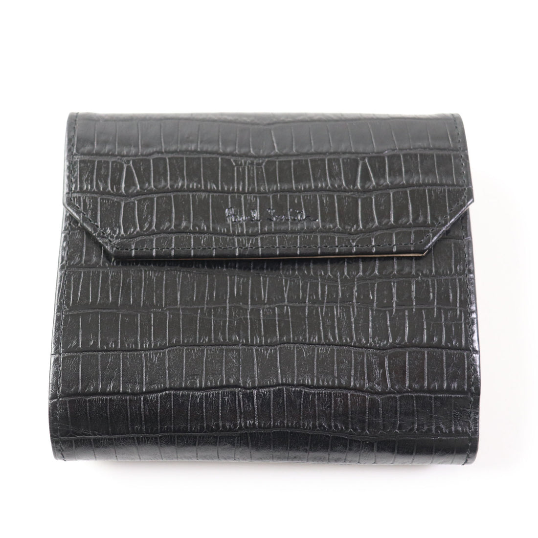 Paul Smith Leather Bifold Wallet Black