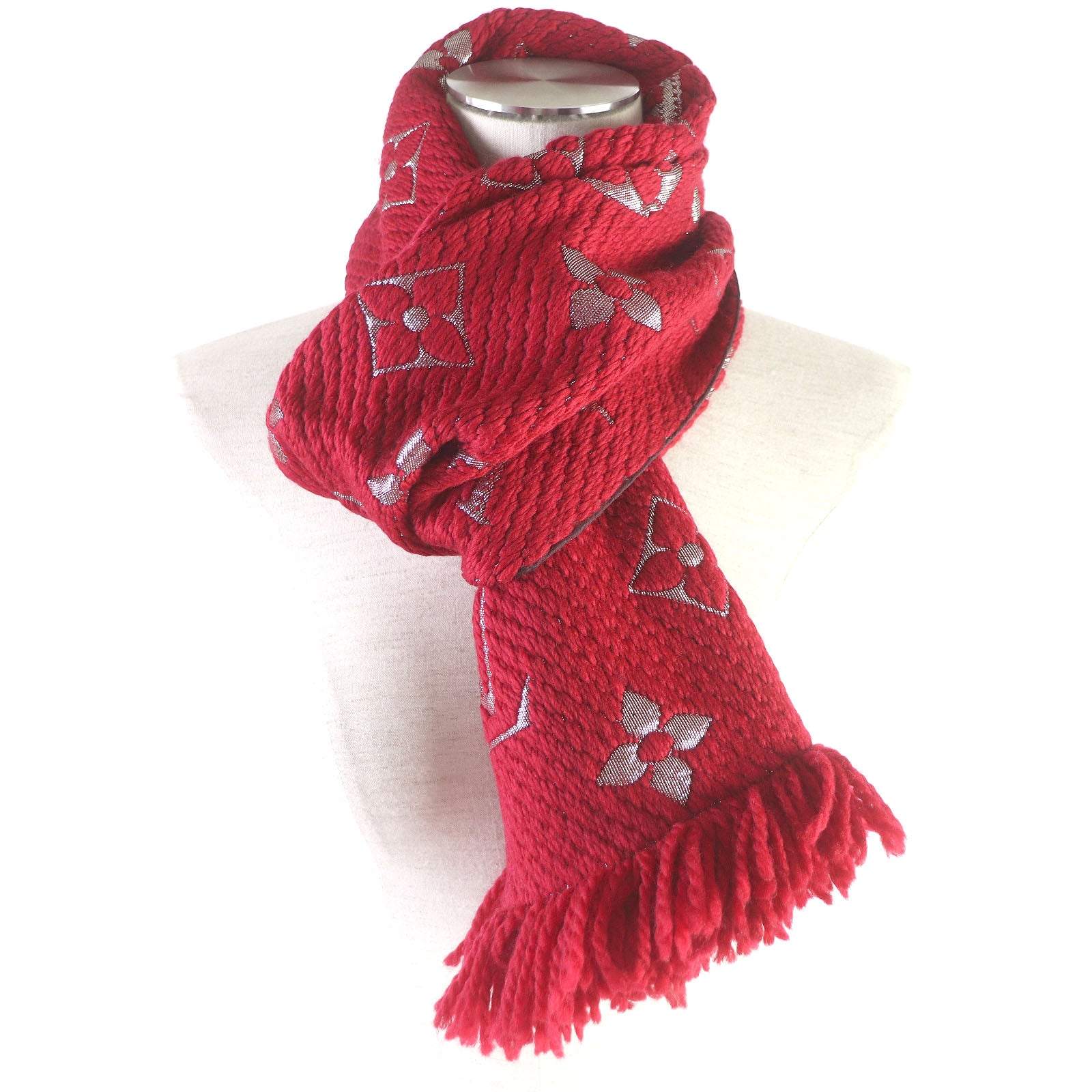 Louis Vuitton Wool Silk Scarf M75832