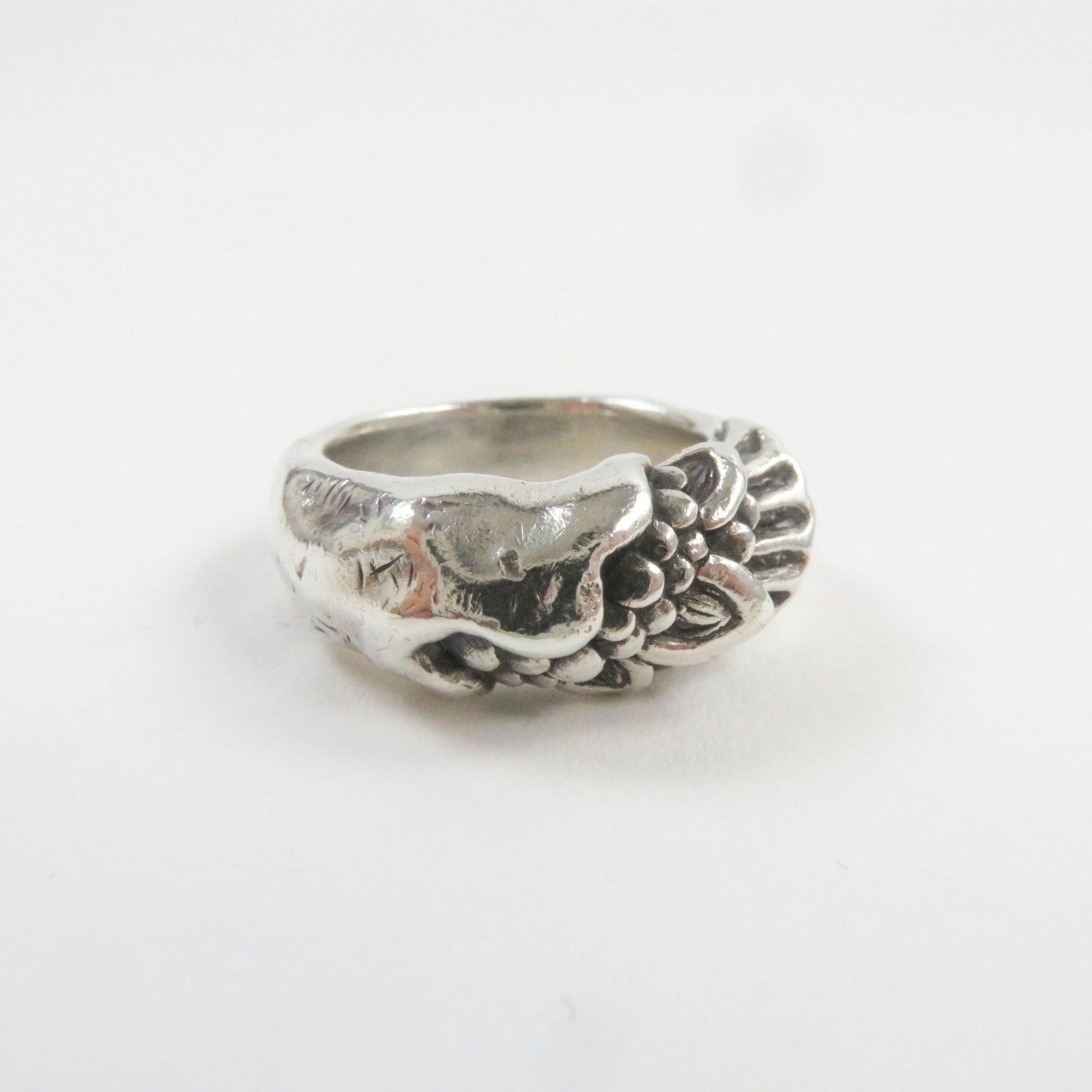 SV925 Silver Bloody Mary Ring