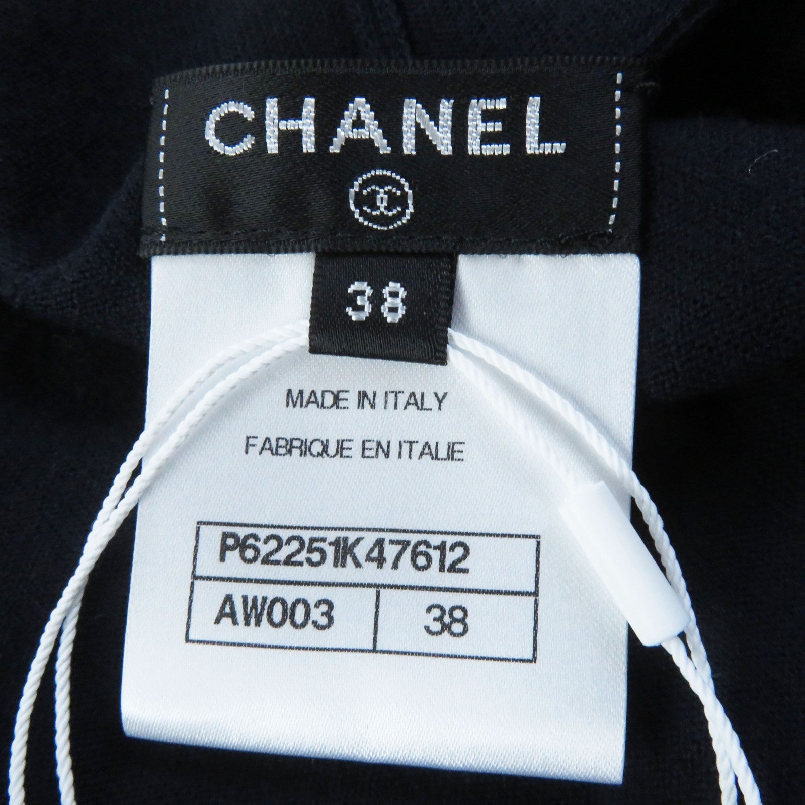 Chanel Wool Turtleneck with Pocket and COCO Mark Button