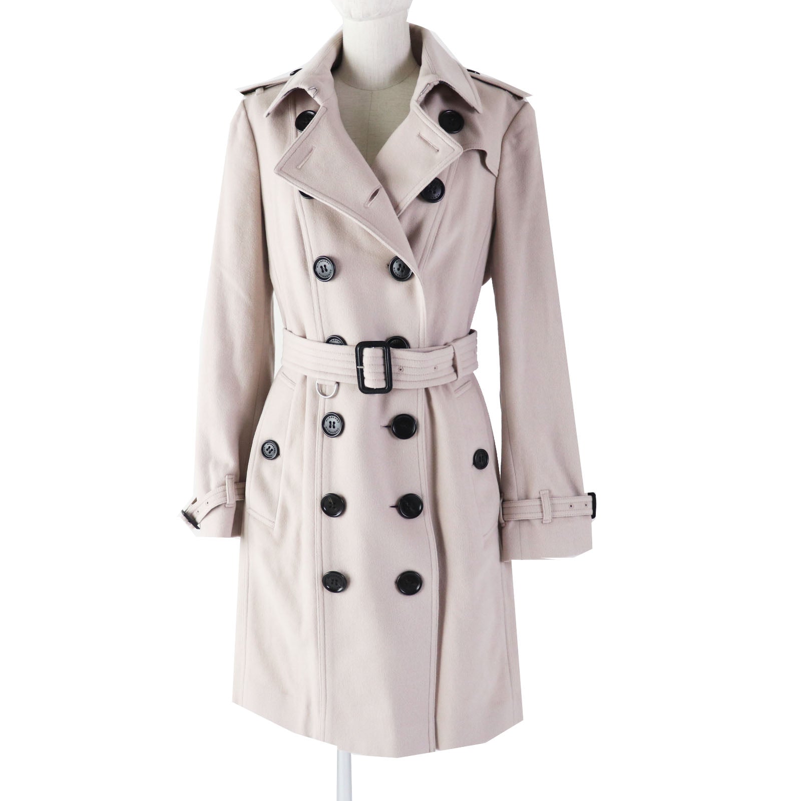 Burberry Sandringham Cashmere Trench Coat Women