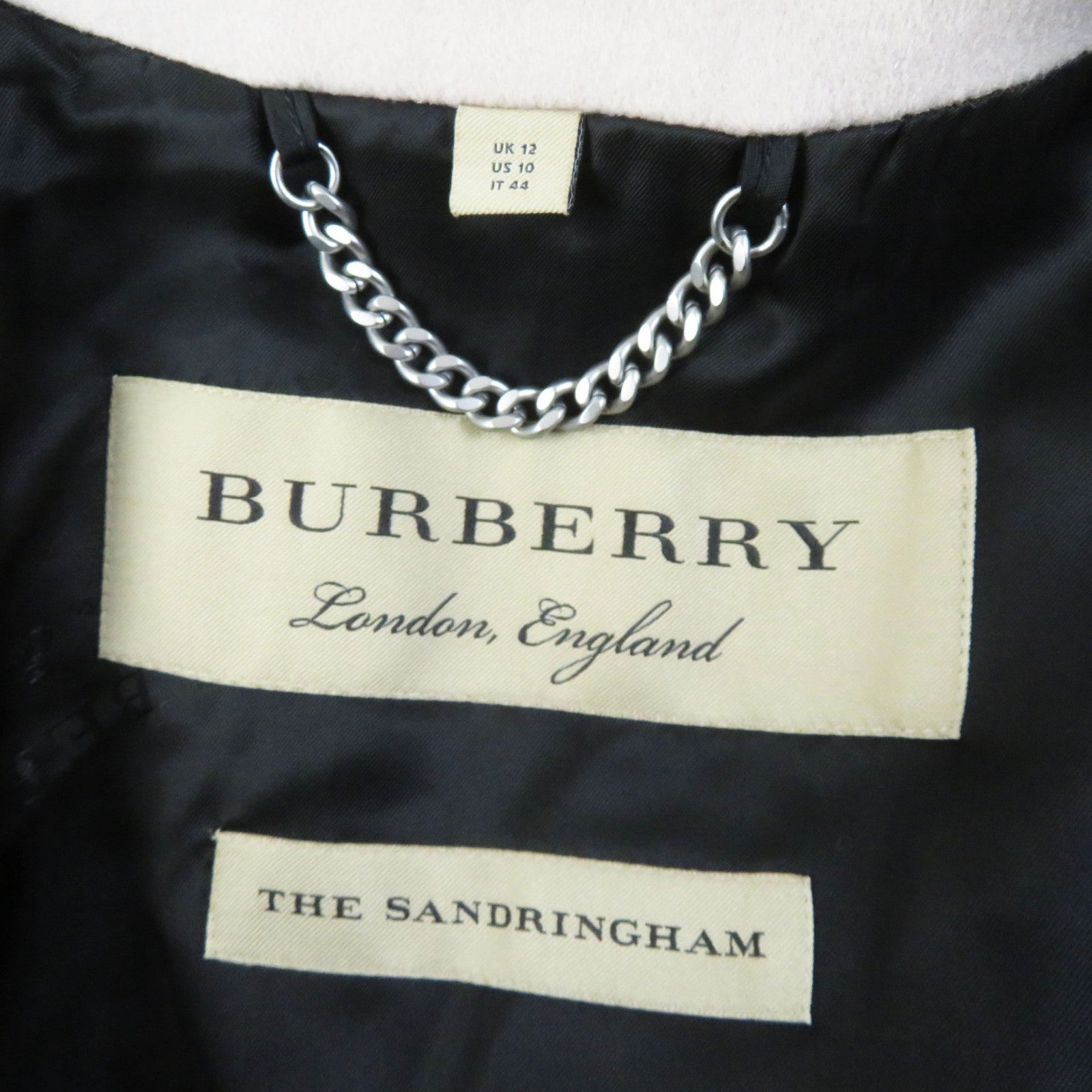 Burberry Sandringham Cashmere Trench Coat Women