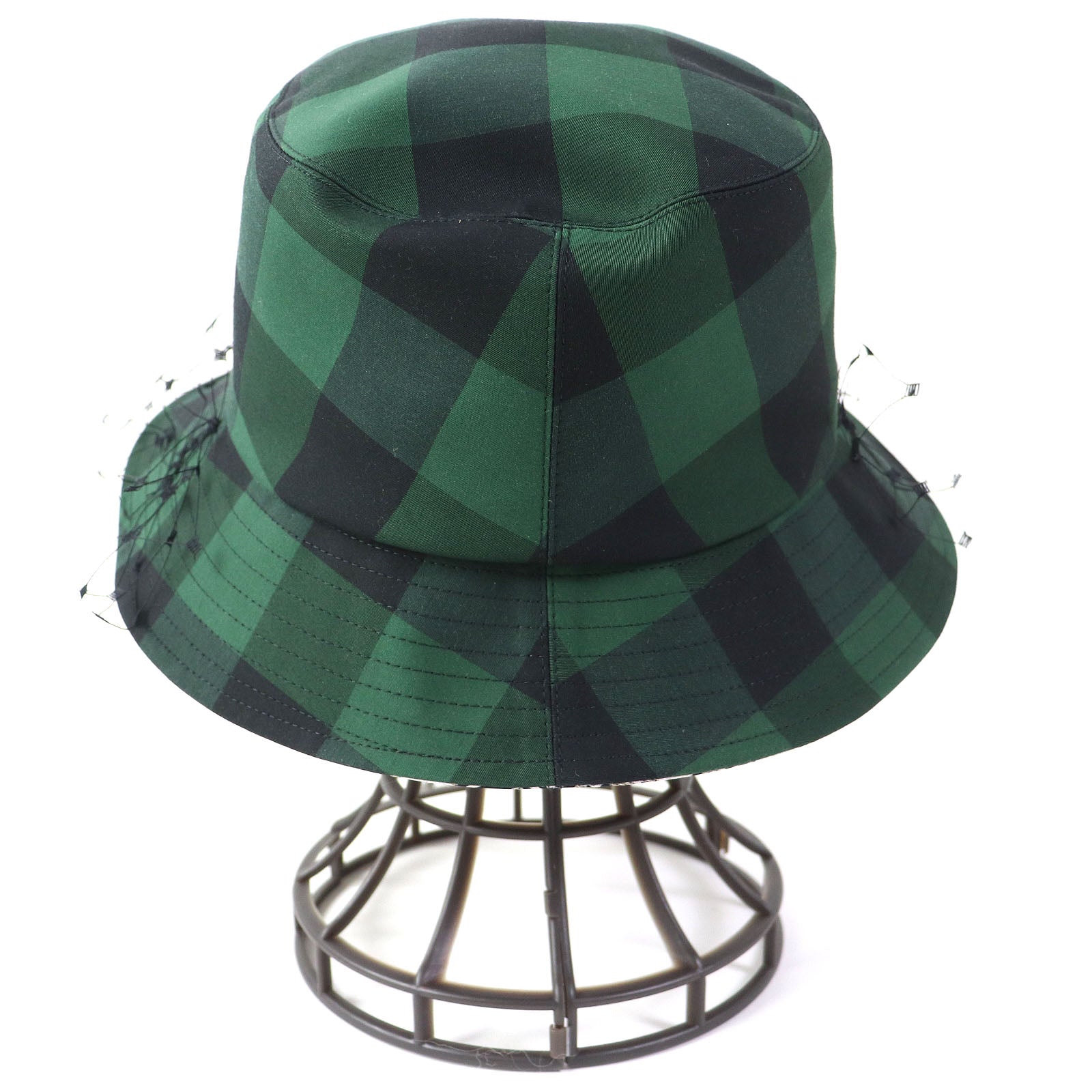 Dior TEDDY-D Bob Hat Trotter Check Bucket