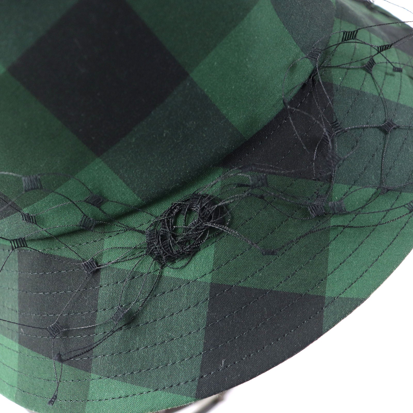 Dior TEDDY-D Bob Hat Trotter Check Bucket