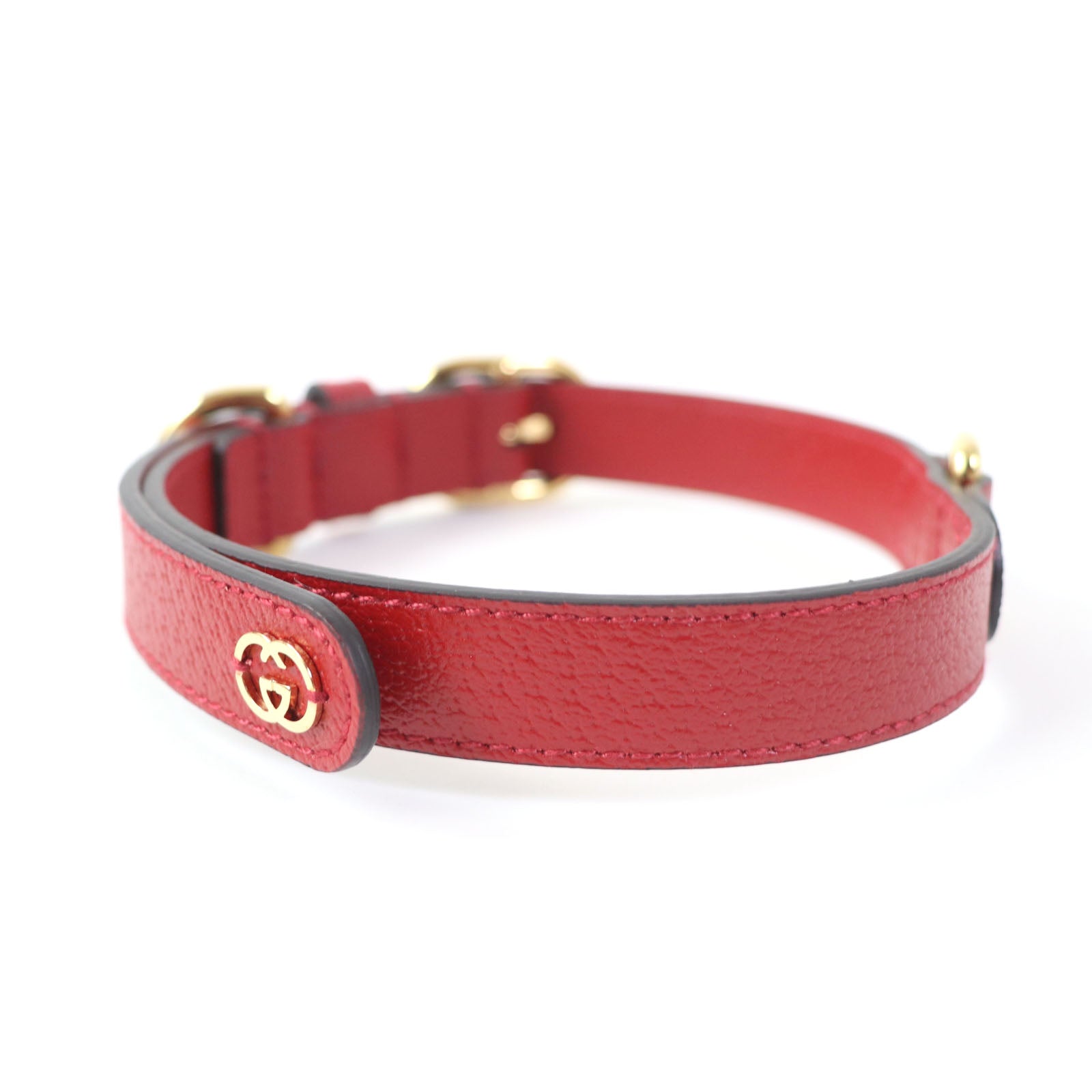 Gucci Leather Interlocking G Pet Leads and Collars