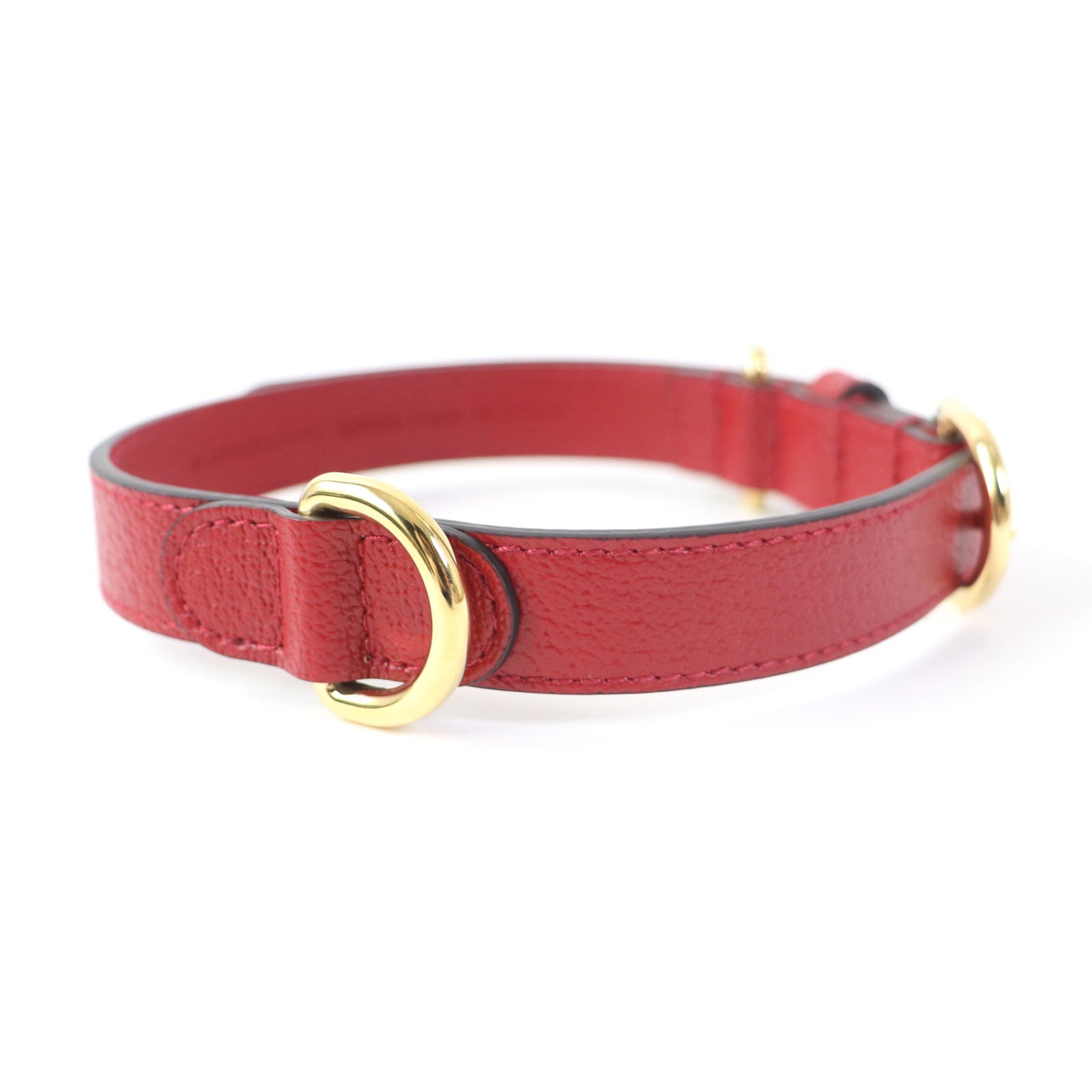 Gucci Leather Interlocking G Pet Leads and Collars