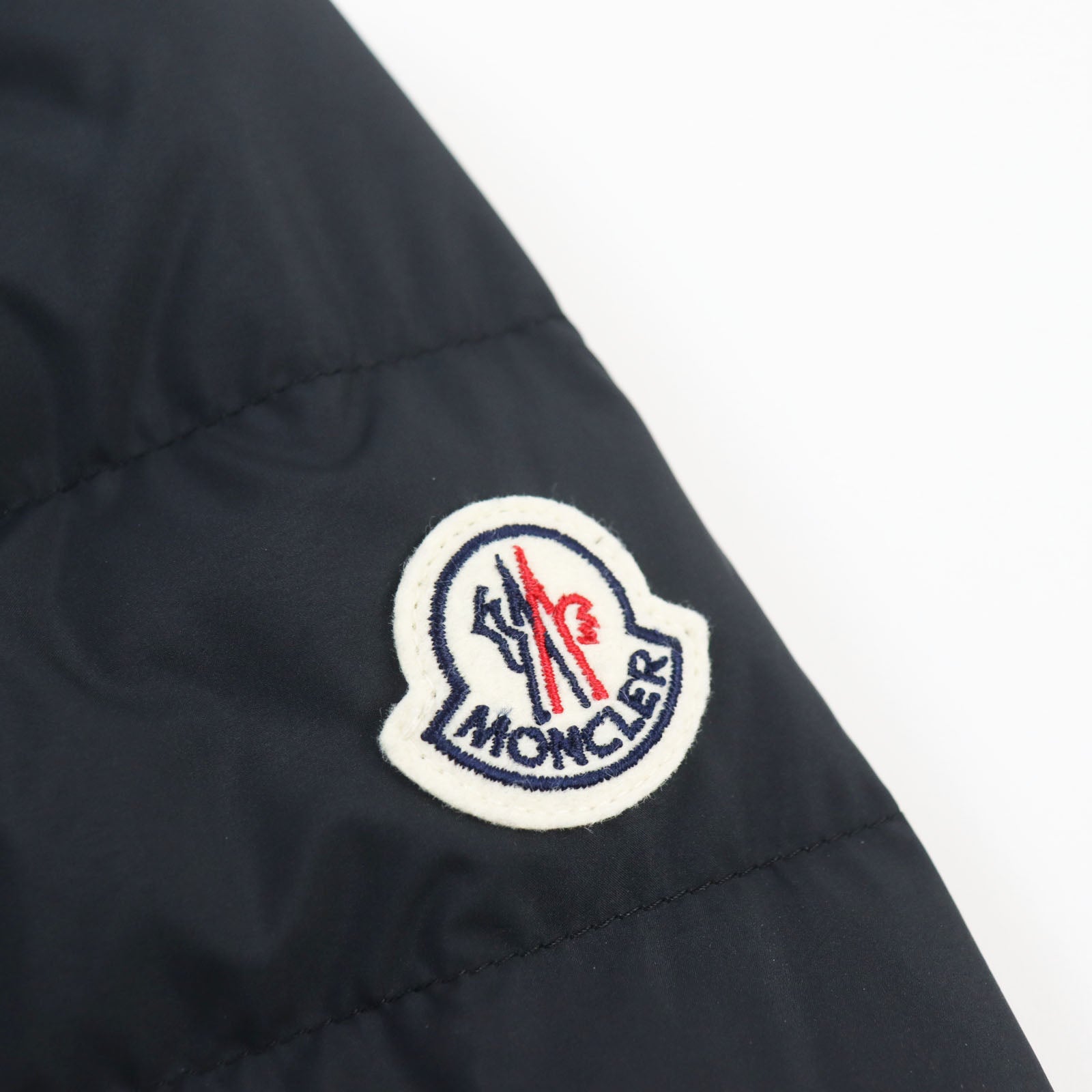 Moncler AKIO Polyester Down Jacket Black