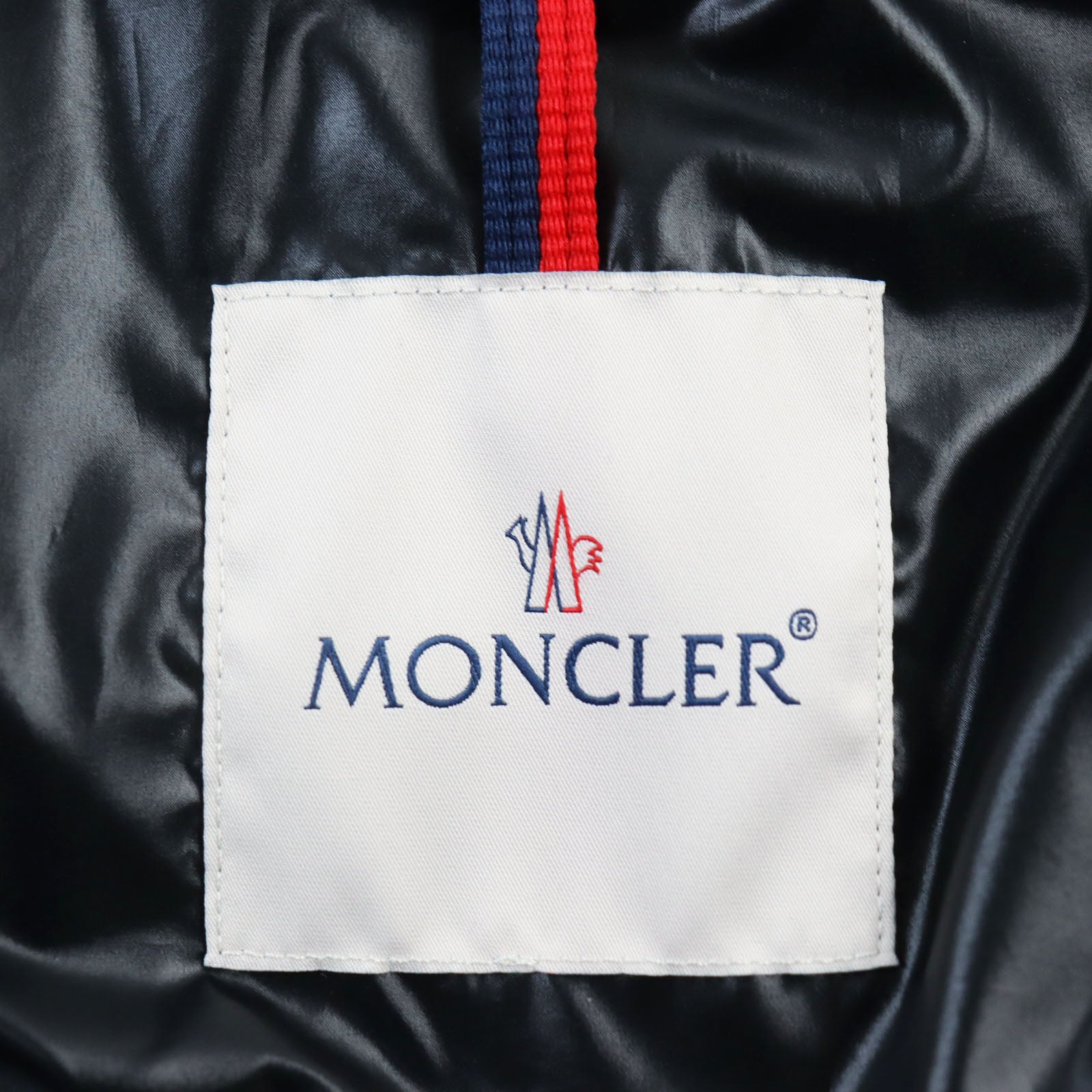 Moncler AKIO Polyester Down Jacket Black