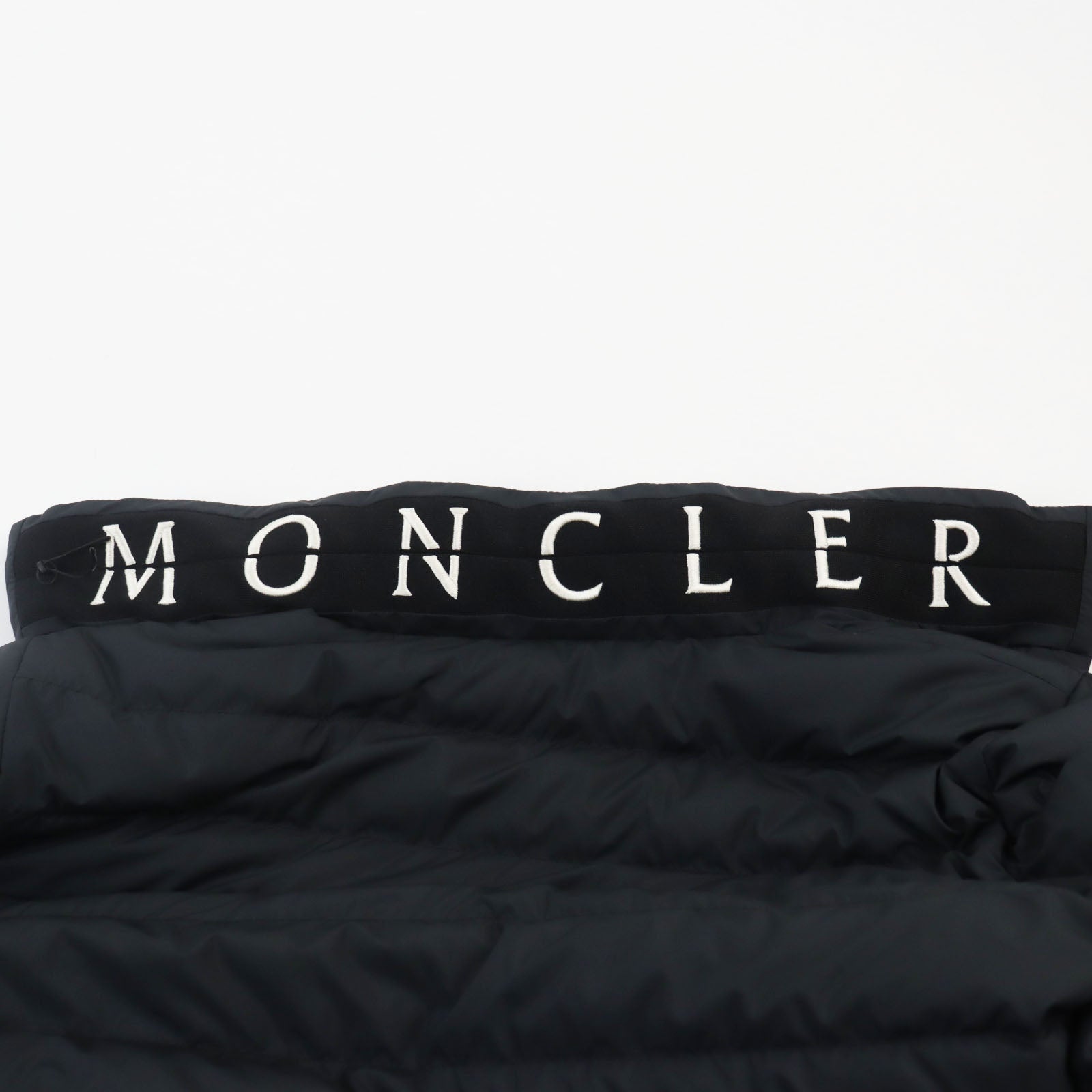 Moncler AKIO Polyester Down Jacket Black