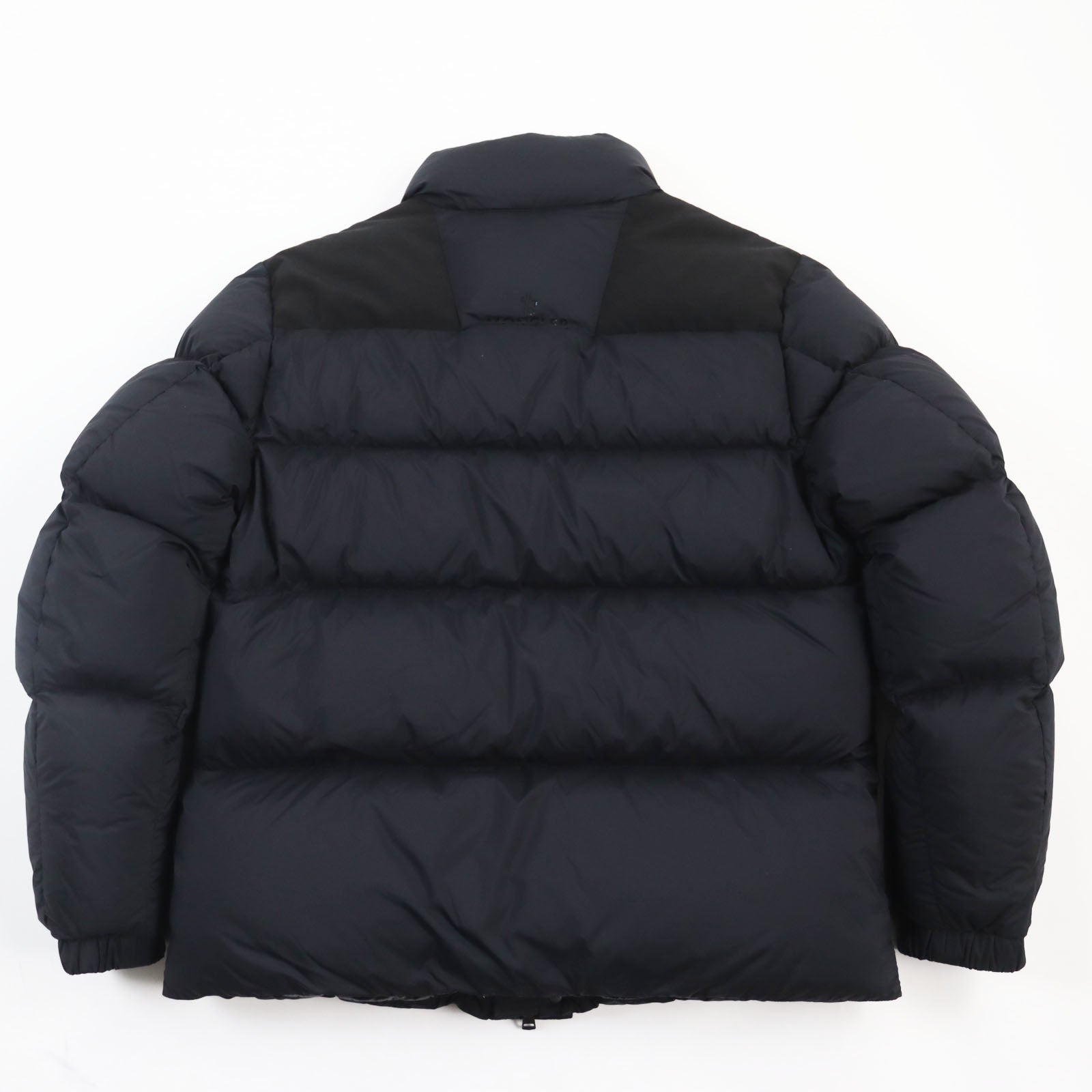 Moncler Timsit Nylon Logo Down Jacket Black