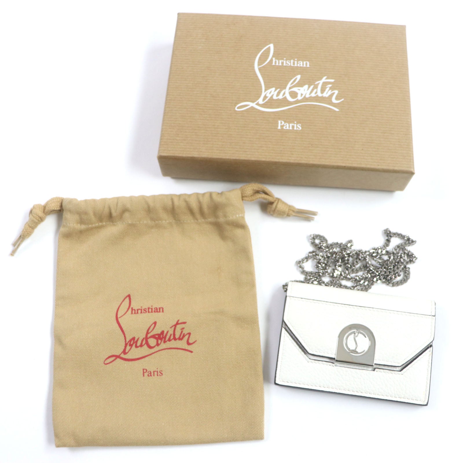 Christian Louboutin Eliza Chain Card Holder