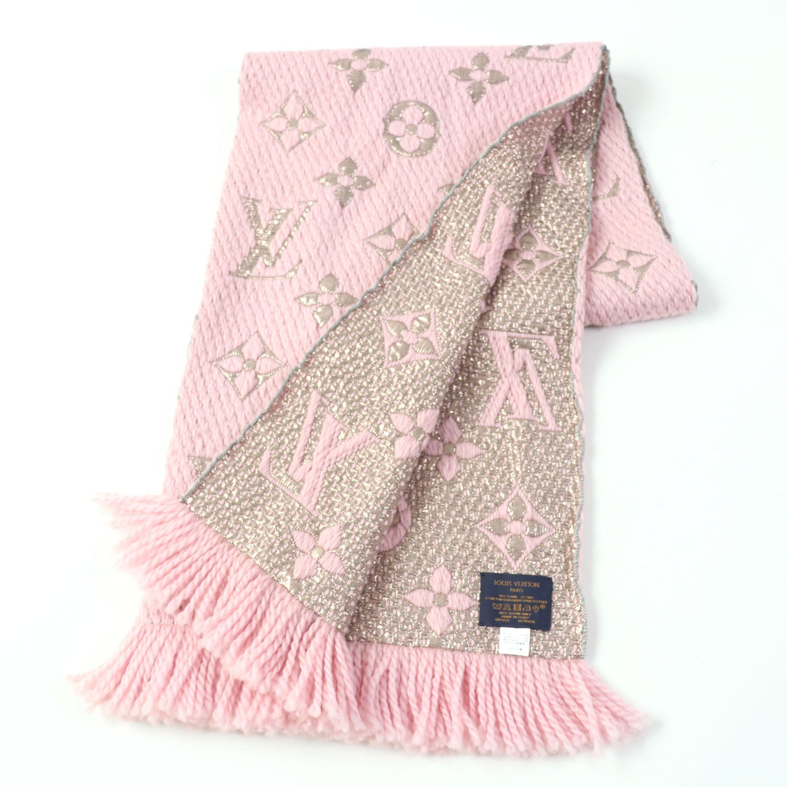 Louis Vuitton Logo Mania Shine Scarf M70466